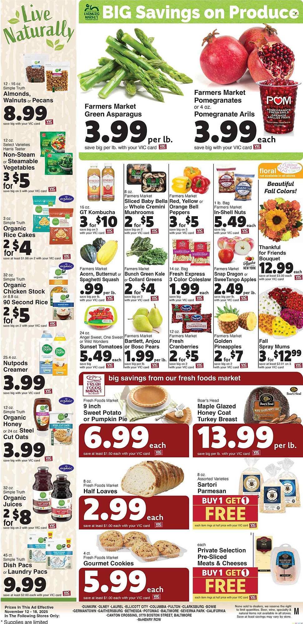 Harris Teeter weekly ad (2025-11-12 - 2025-11-18) | 11