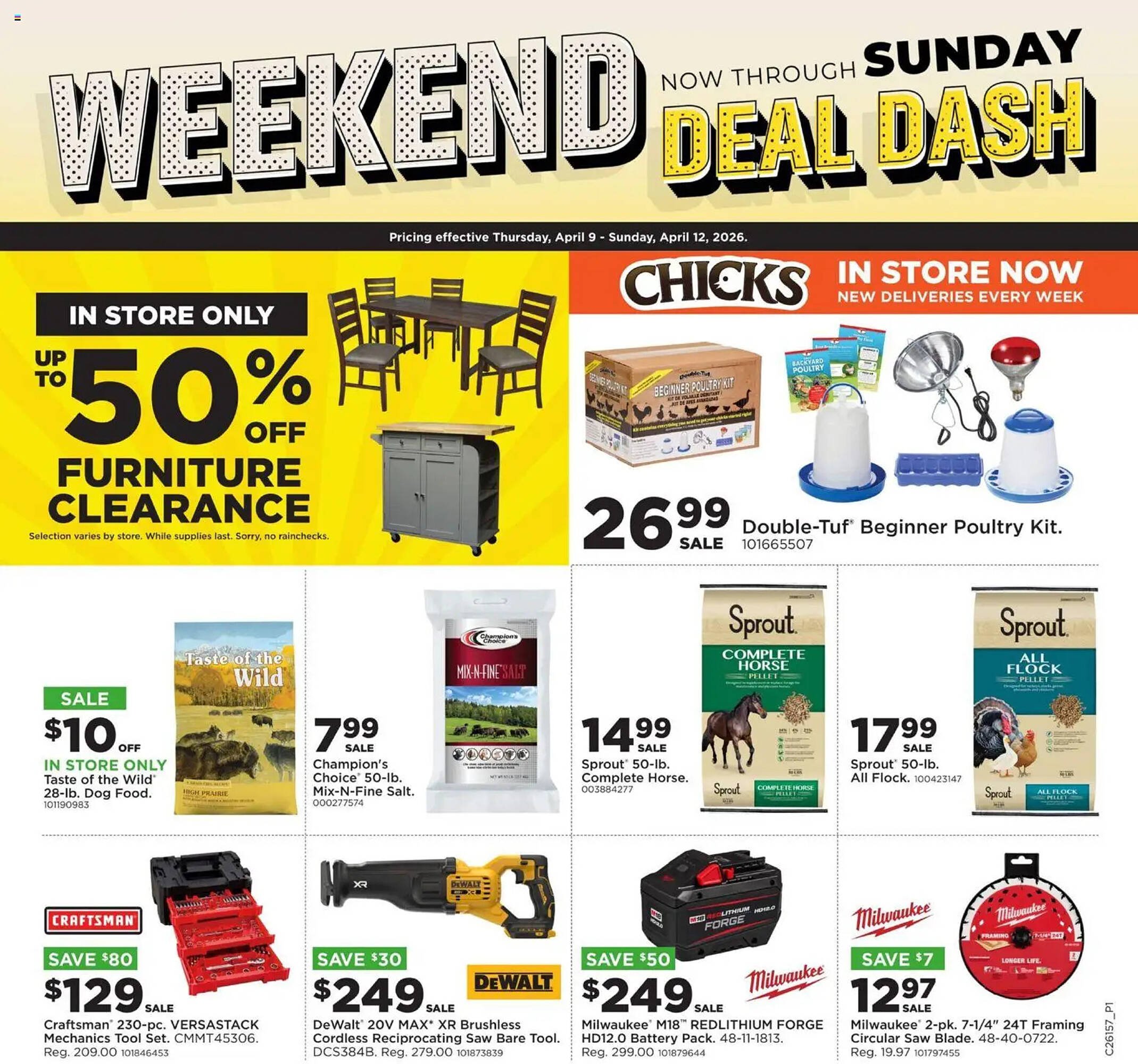 Mills Fleet Farm weekly ad