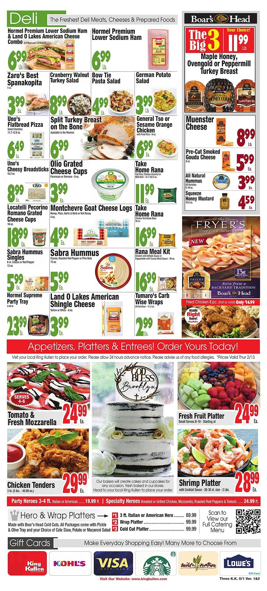 King Kullen weekly ad