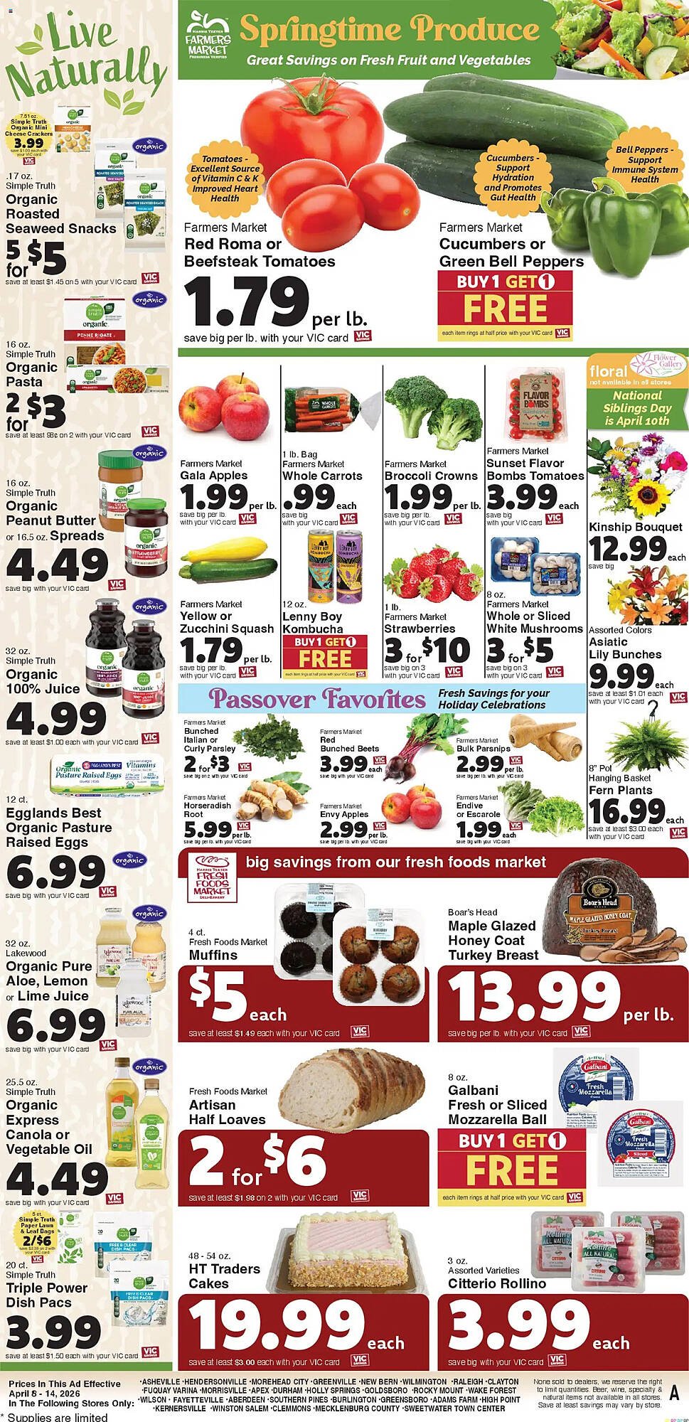 Harris Teeter weekly ad