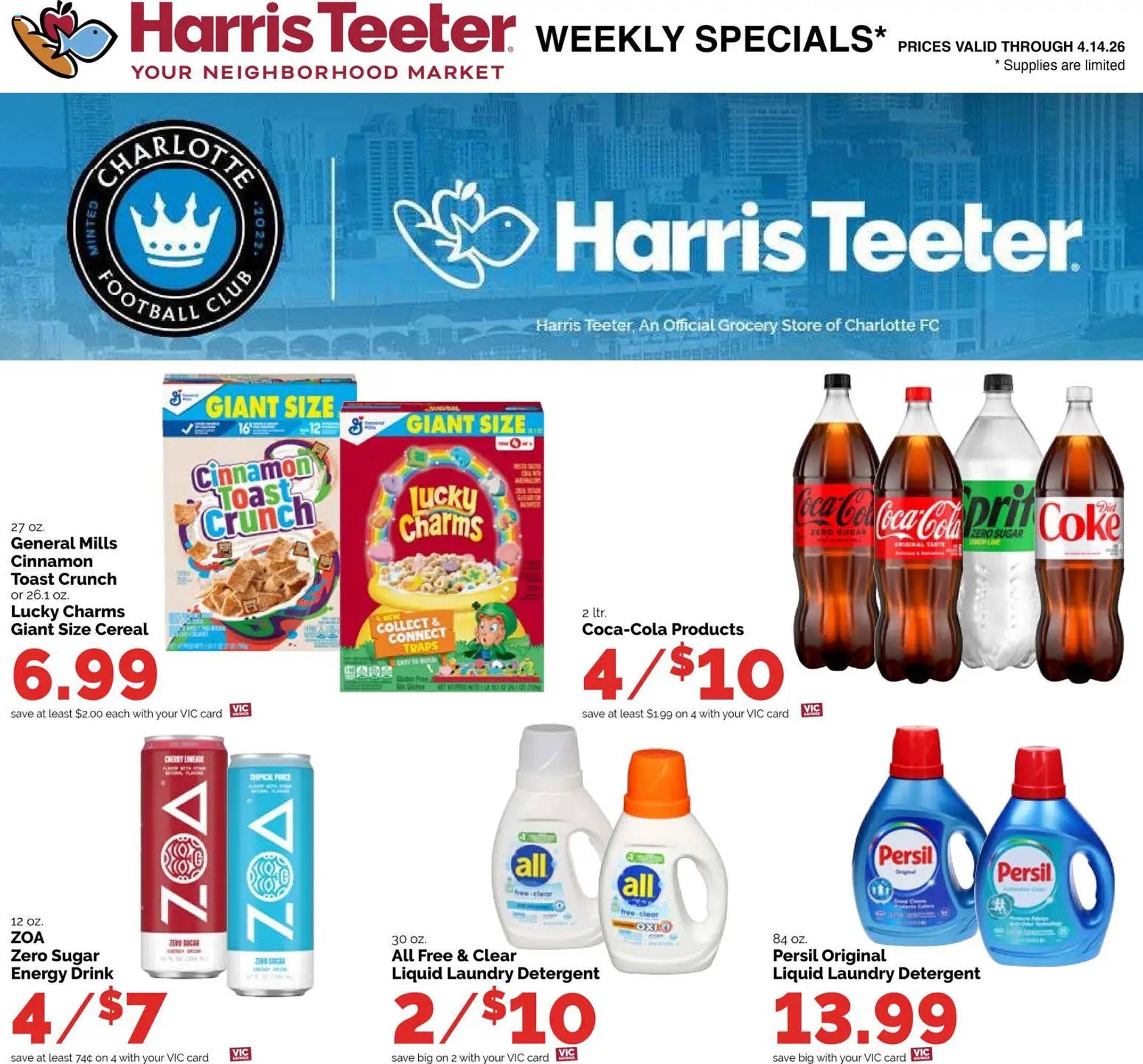 Harris Teeter weekly ad
