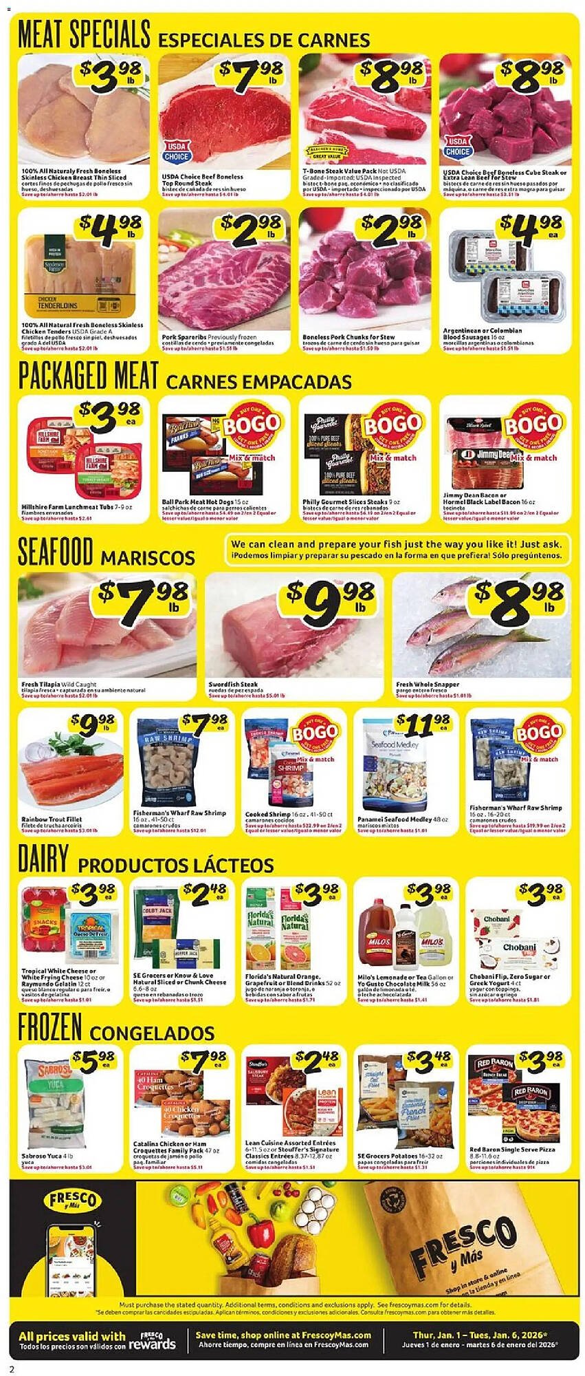 Fresco y Más weekly ad
