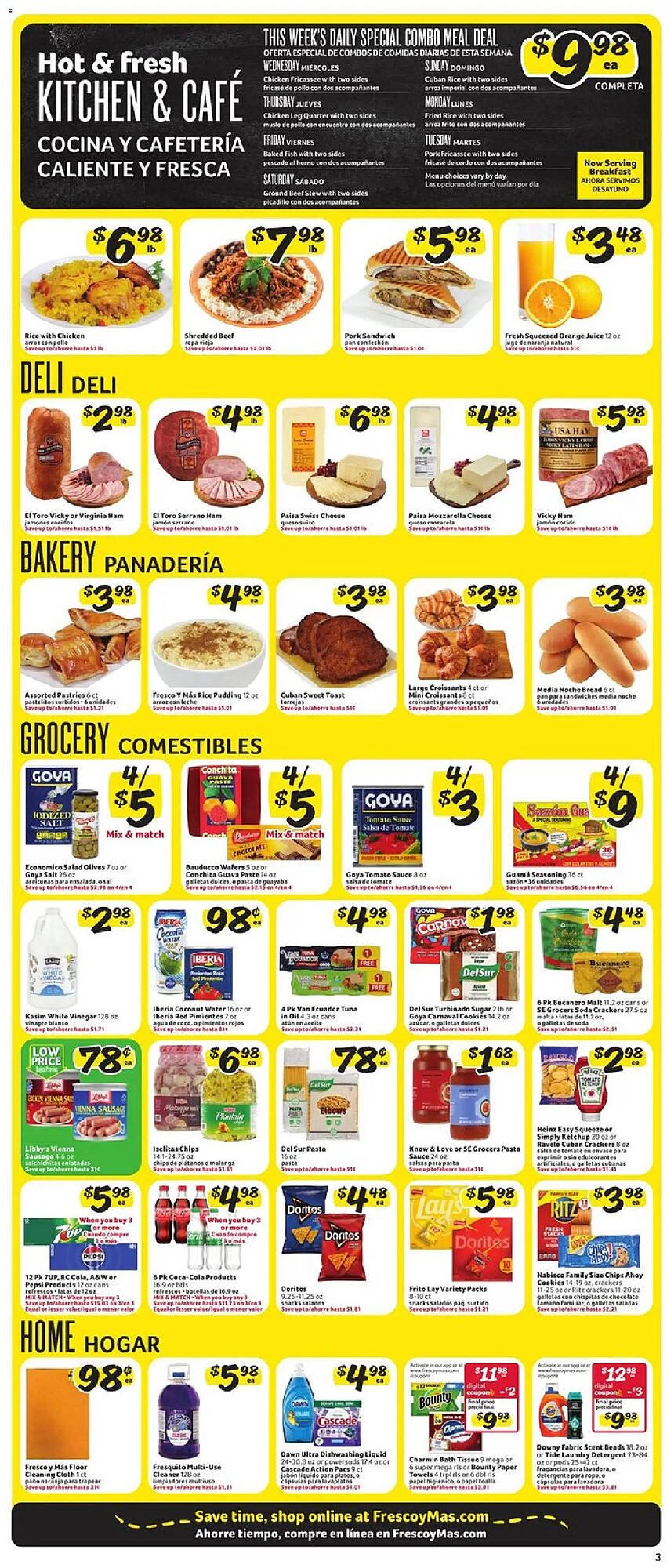 Fresco y Más weekly ad