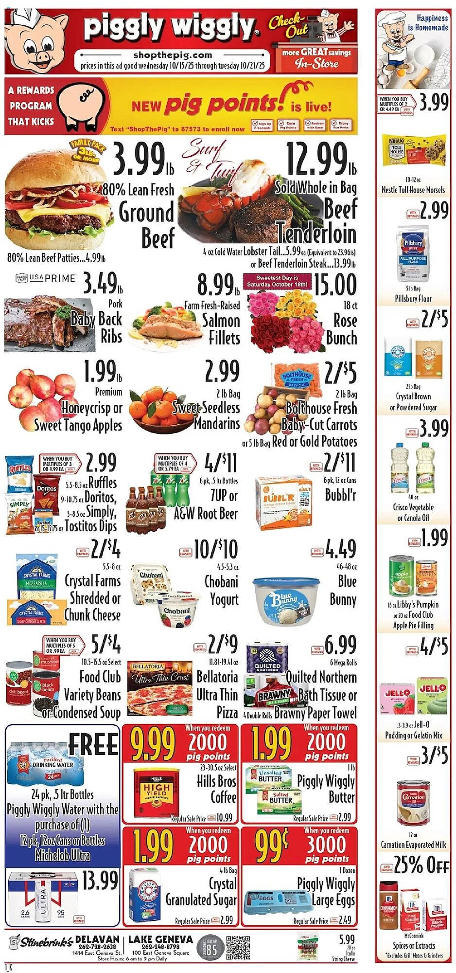 Piggly Wiggly weekly ad (2025-10-15 - 2025-10-21) | 1