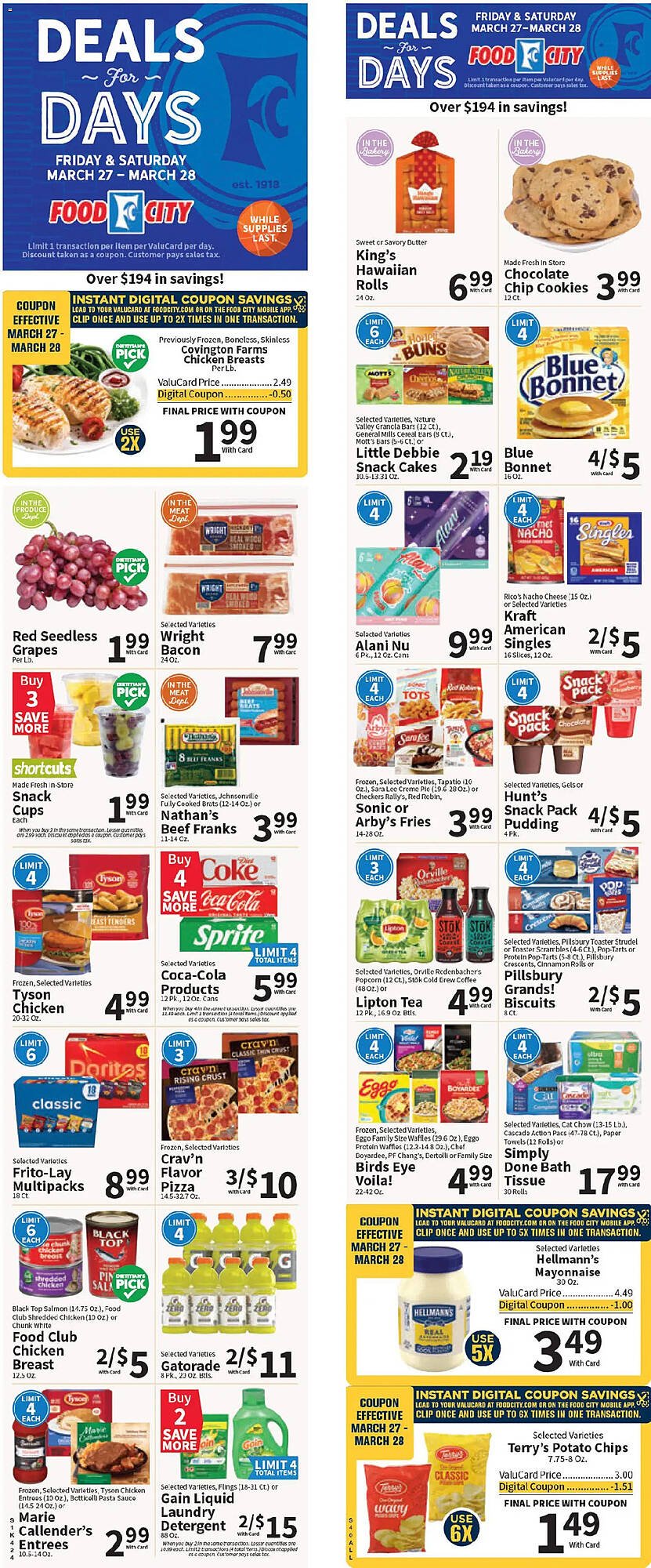 Food City weekly ad