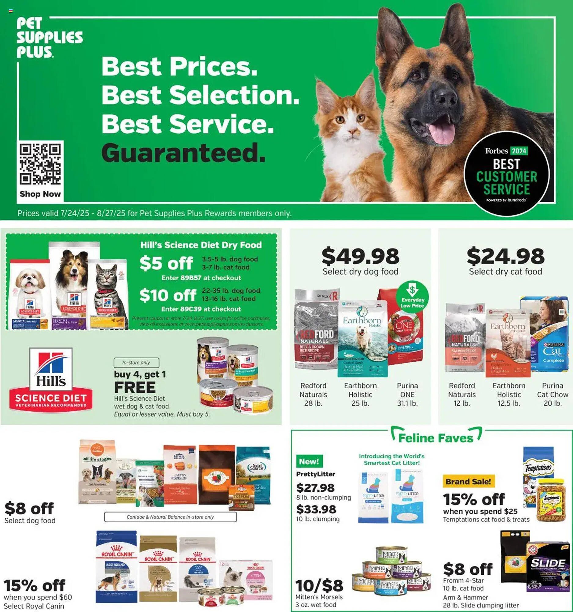 Pet Supplies Plus Weekly Ad (2025-07-24 - 2025-08-28) | 1