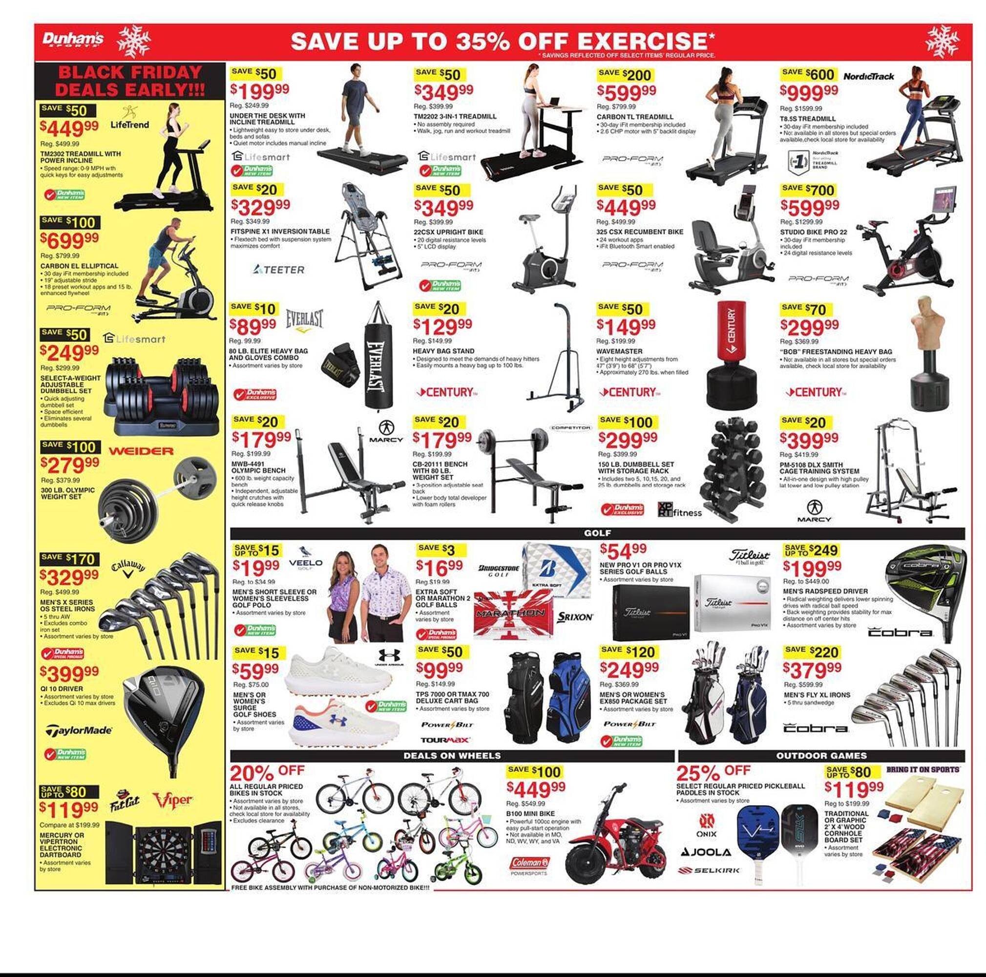 Dunham&#039;s Sports weekly ad