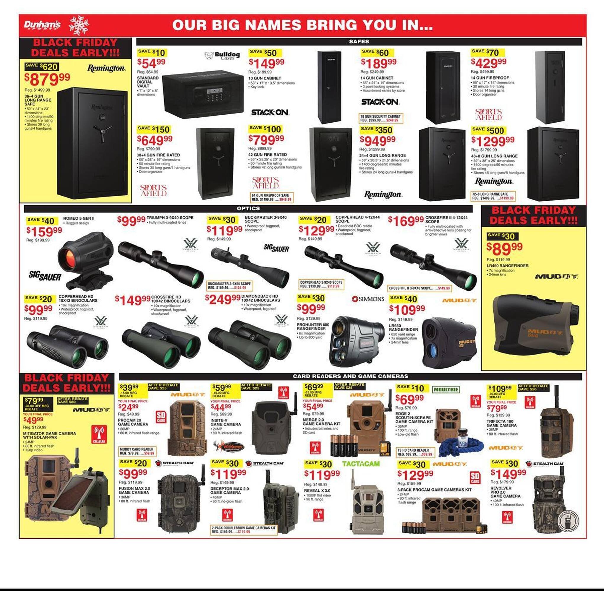 Dunham&#039;s Sports weekly ad