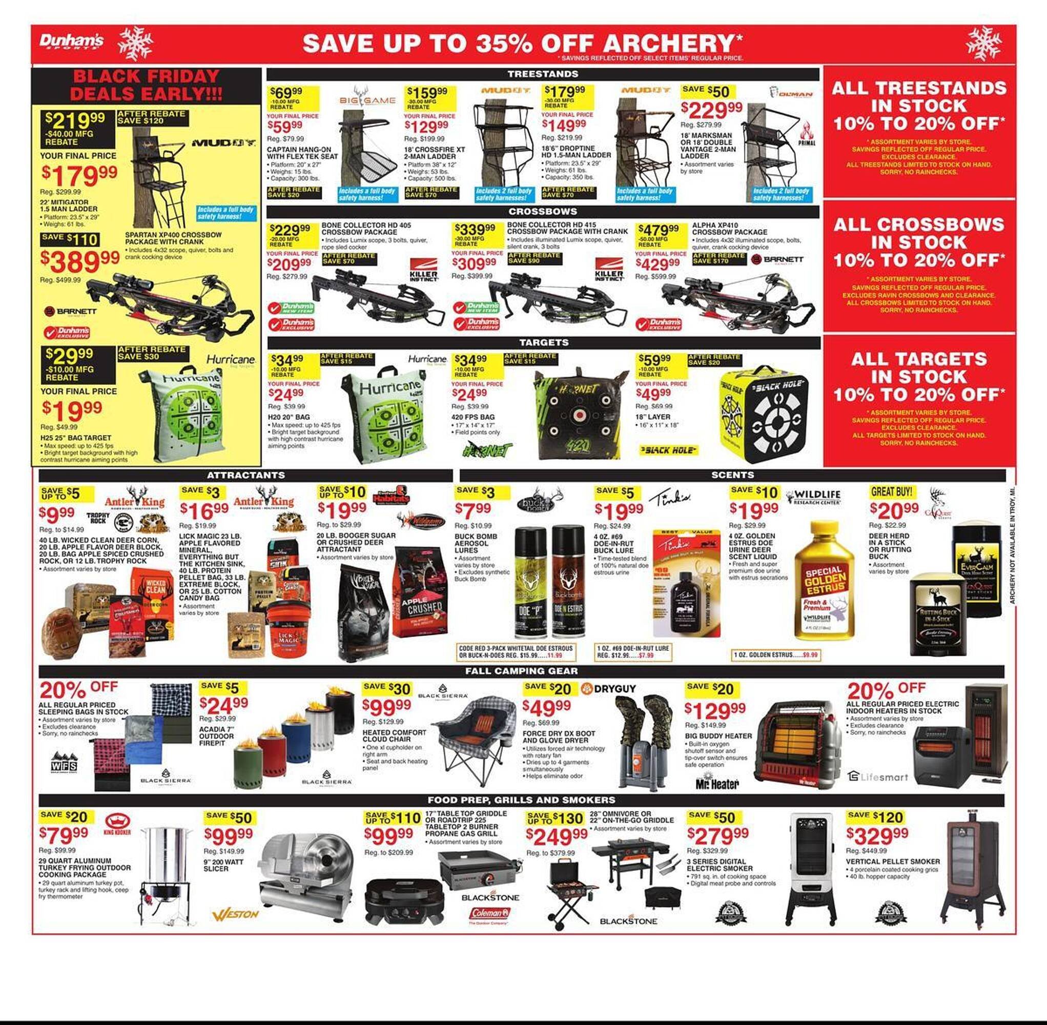 Dunham&#039;s Sports weekly ad