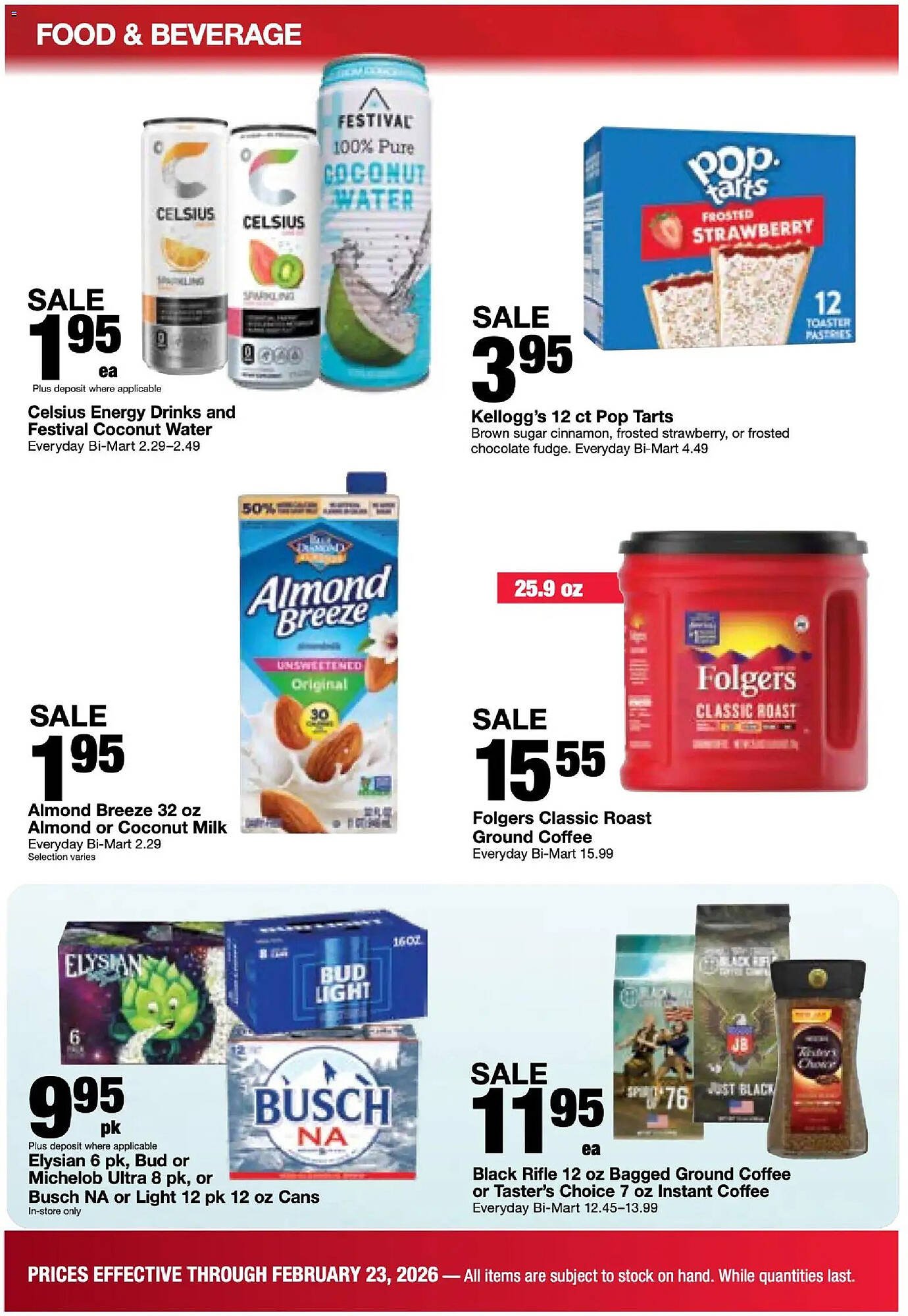 Bi-Mart weekly ad
