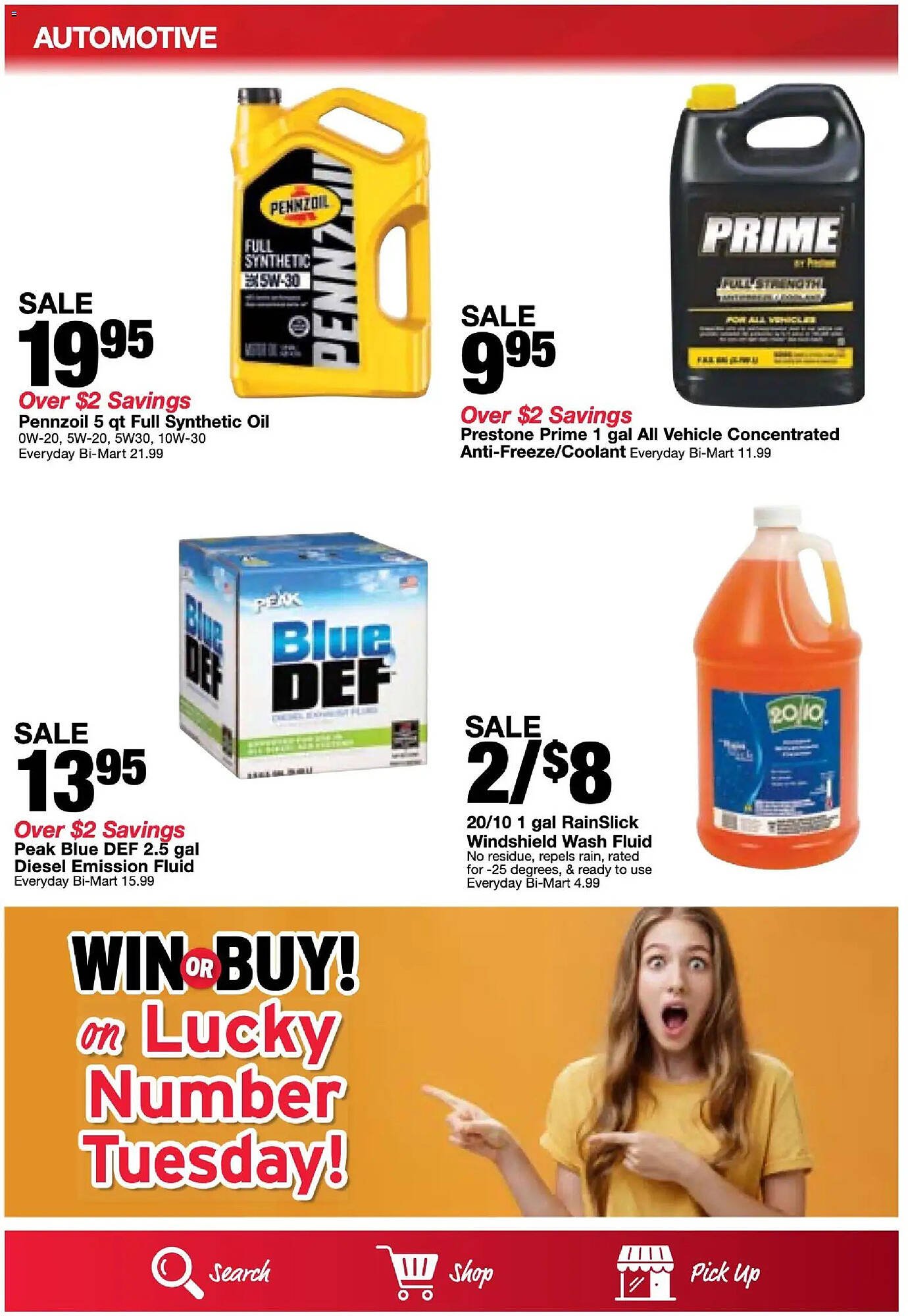 Bi-Mart weekly ad