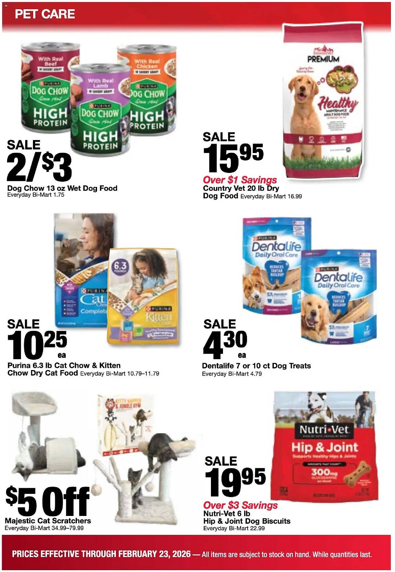 Bi-Mart weekly ad
