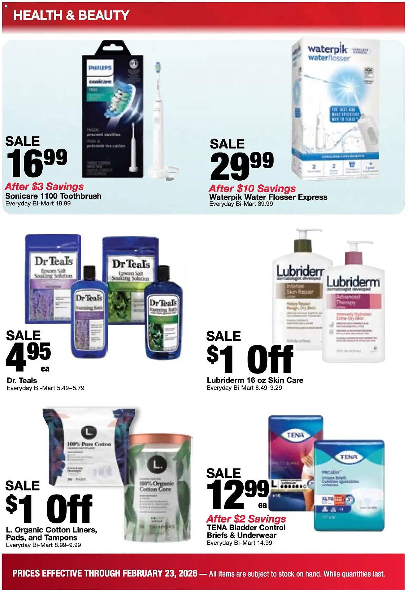 Bi-Mart weekly ad