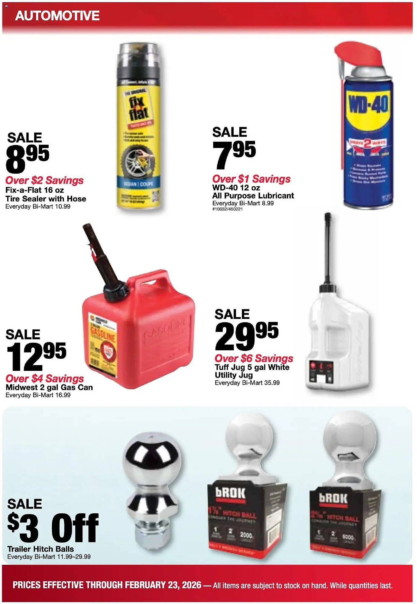 Bi-Mart weekly ad