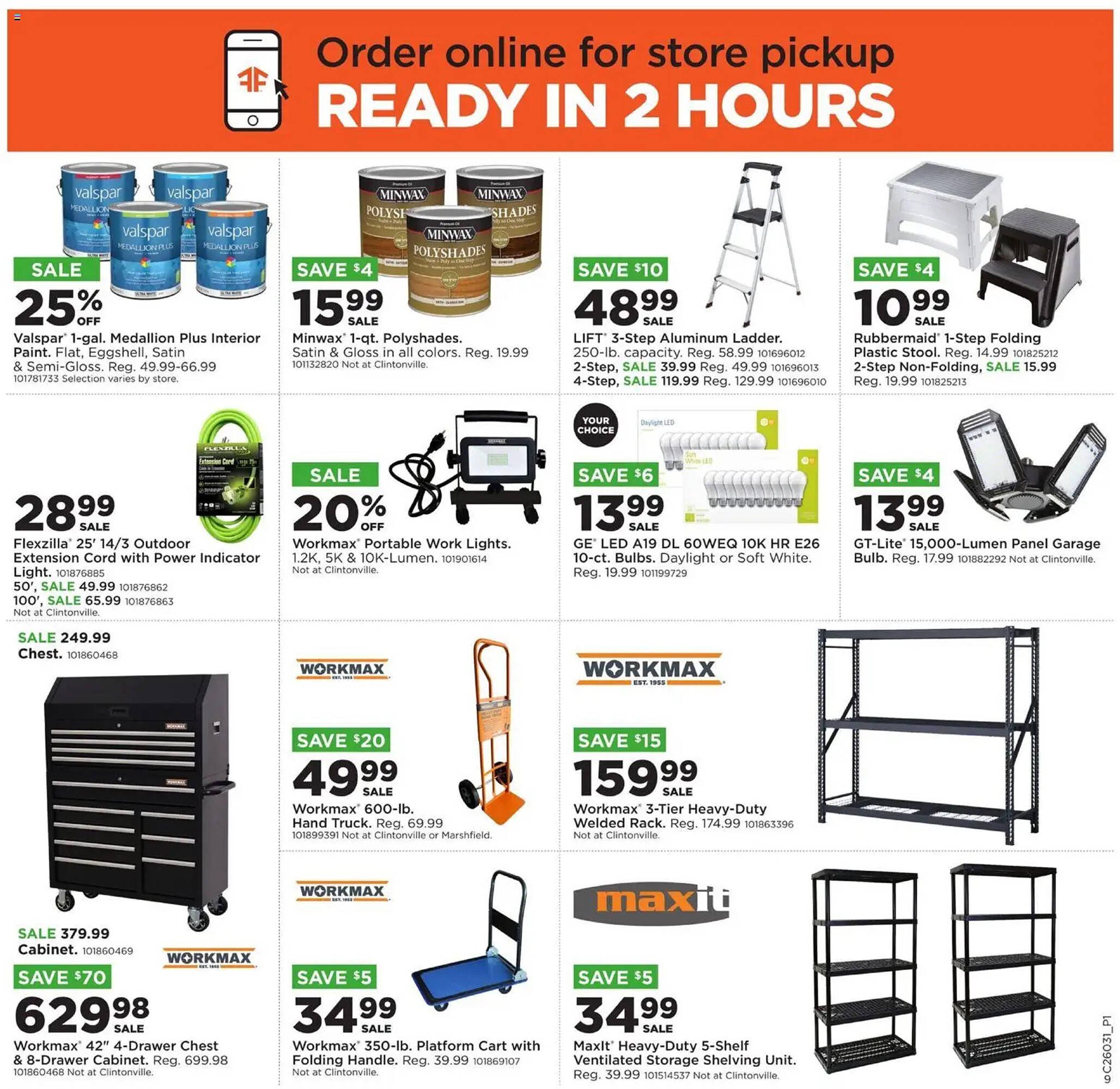 Mills Fleet Farm weekly ad