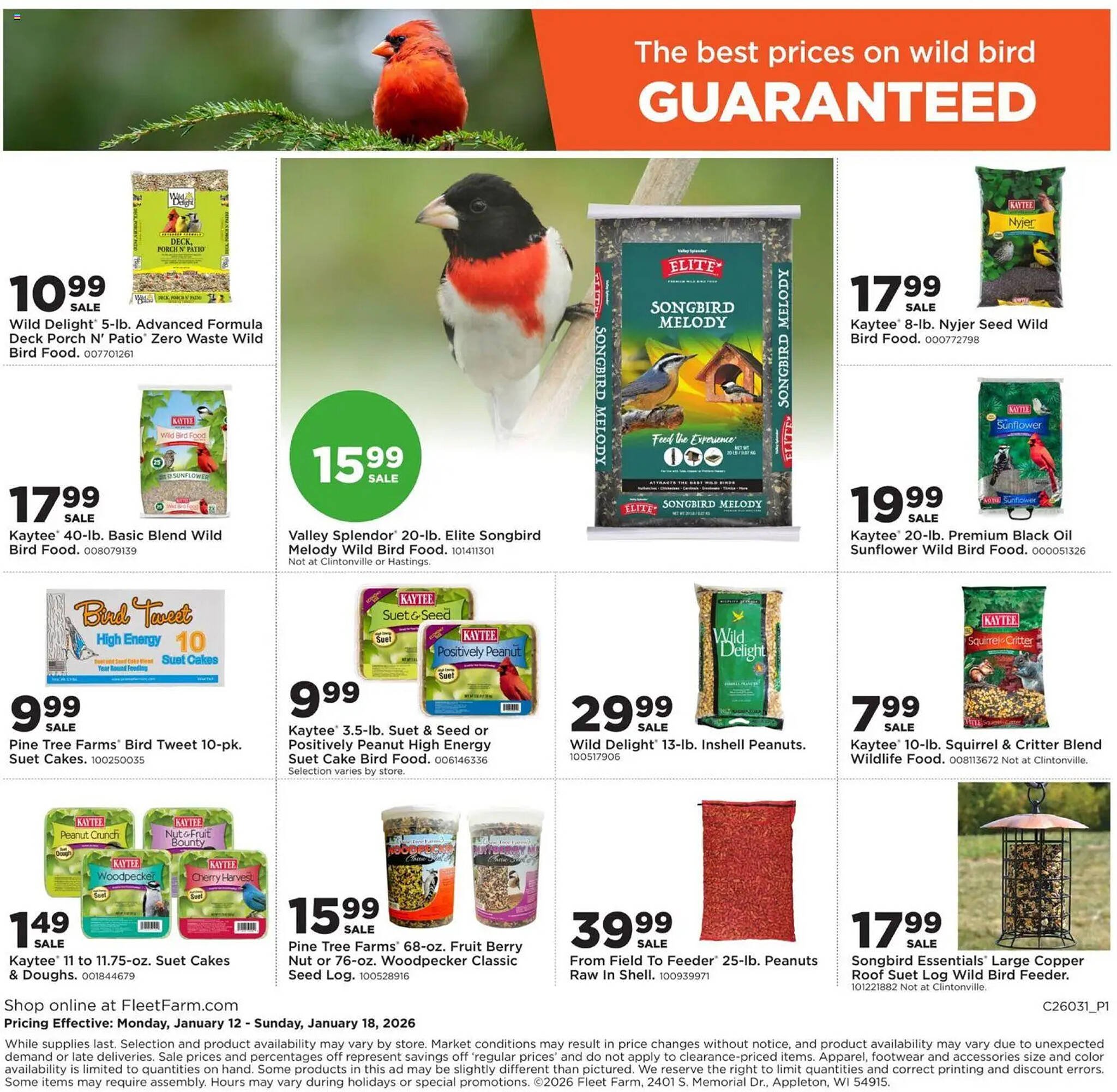 Mills Fleet Farm weekly ad