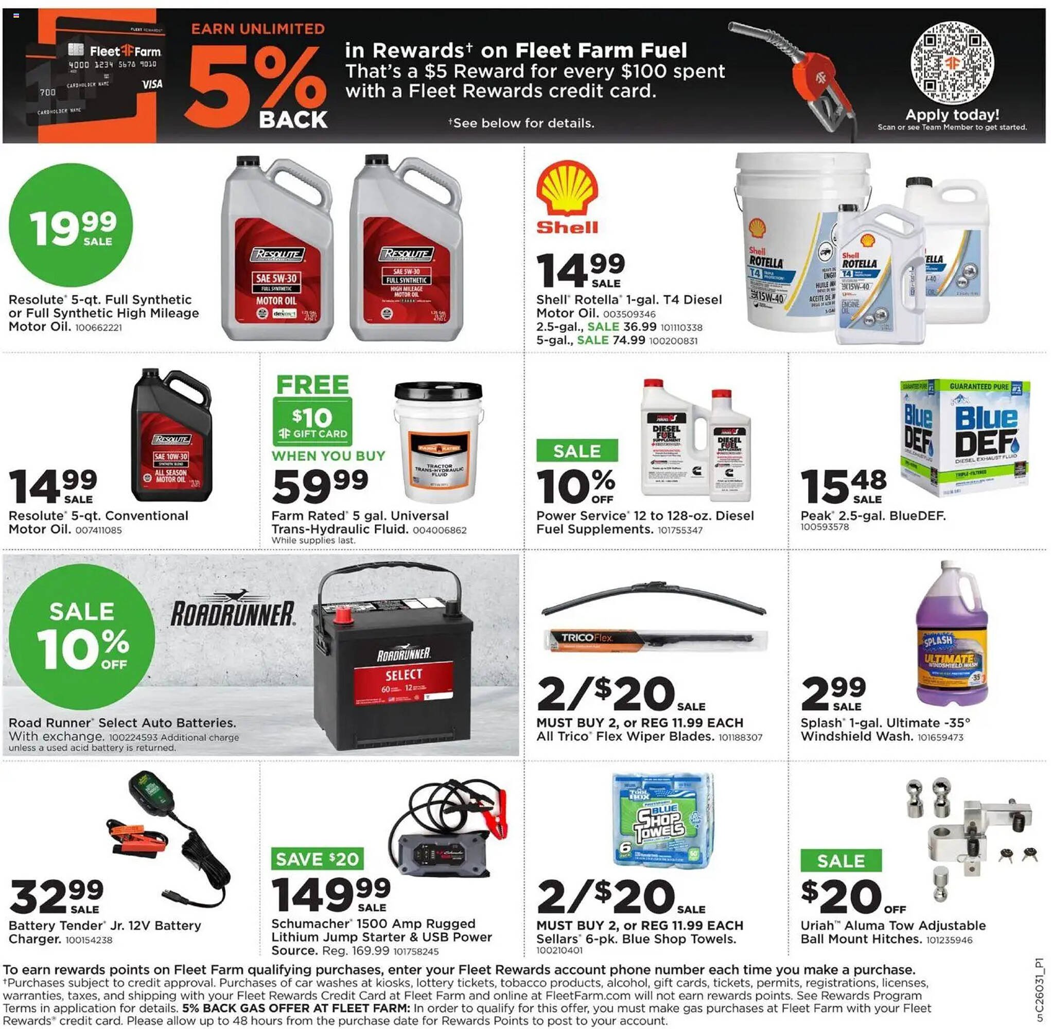 Mills Fleet Farm weekly ad