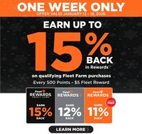 Mills Fleet Farm weekly ad