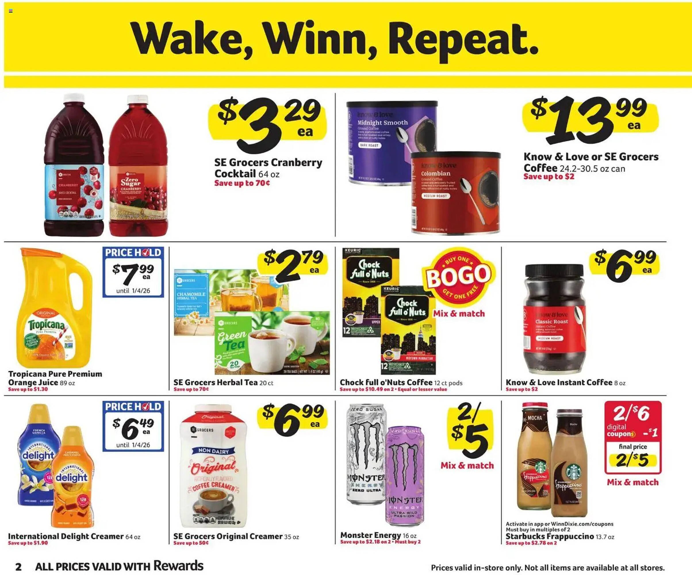 Winn Dixie weekly ad (2025-11-12 - 2025-12-03) | 2