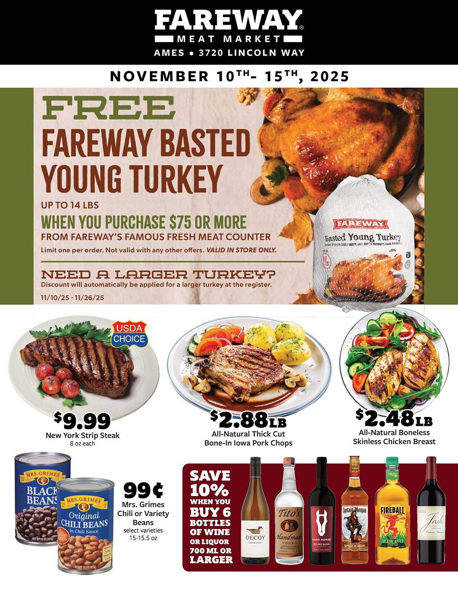 Fareway weekly ad (2025-11-10 - 2025-11-15) | 1