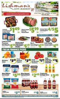 Lishman&#039;s City Market weekly ad