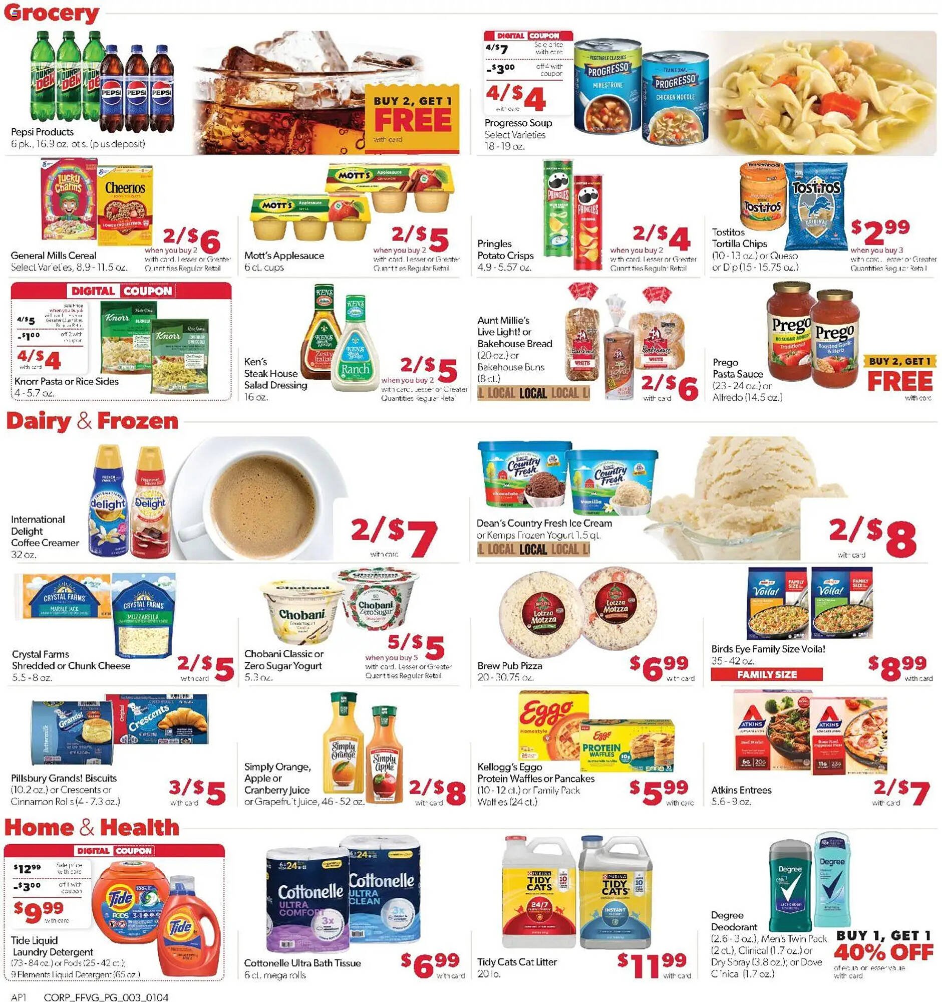Family Fare weekly ad
