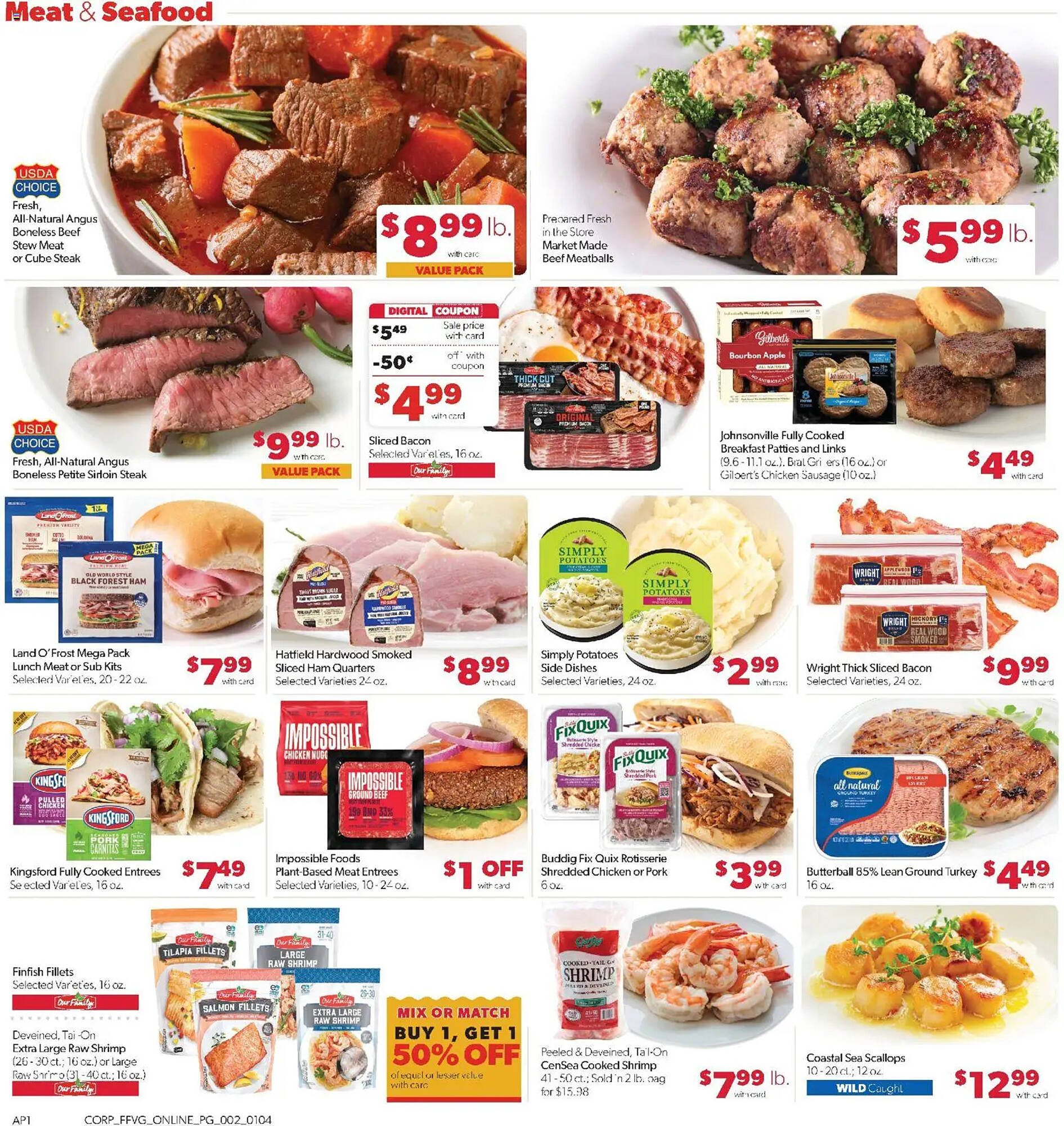 Family Fare weekly ad