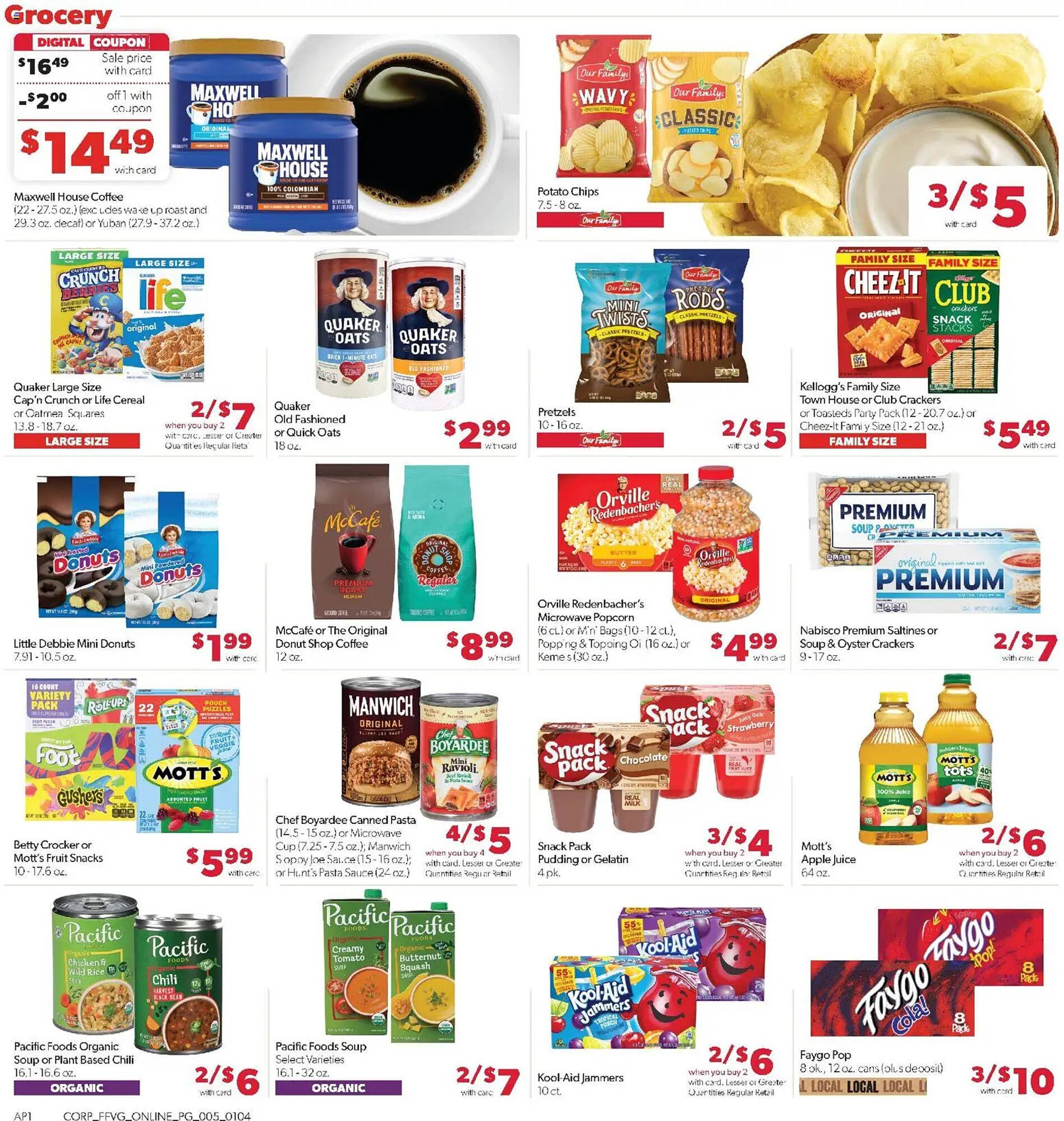 Family Fare weekly ad