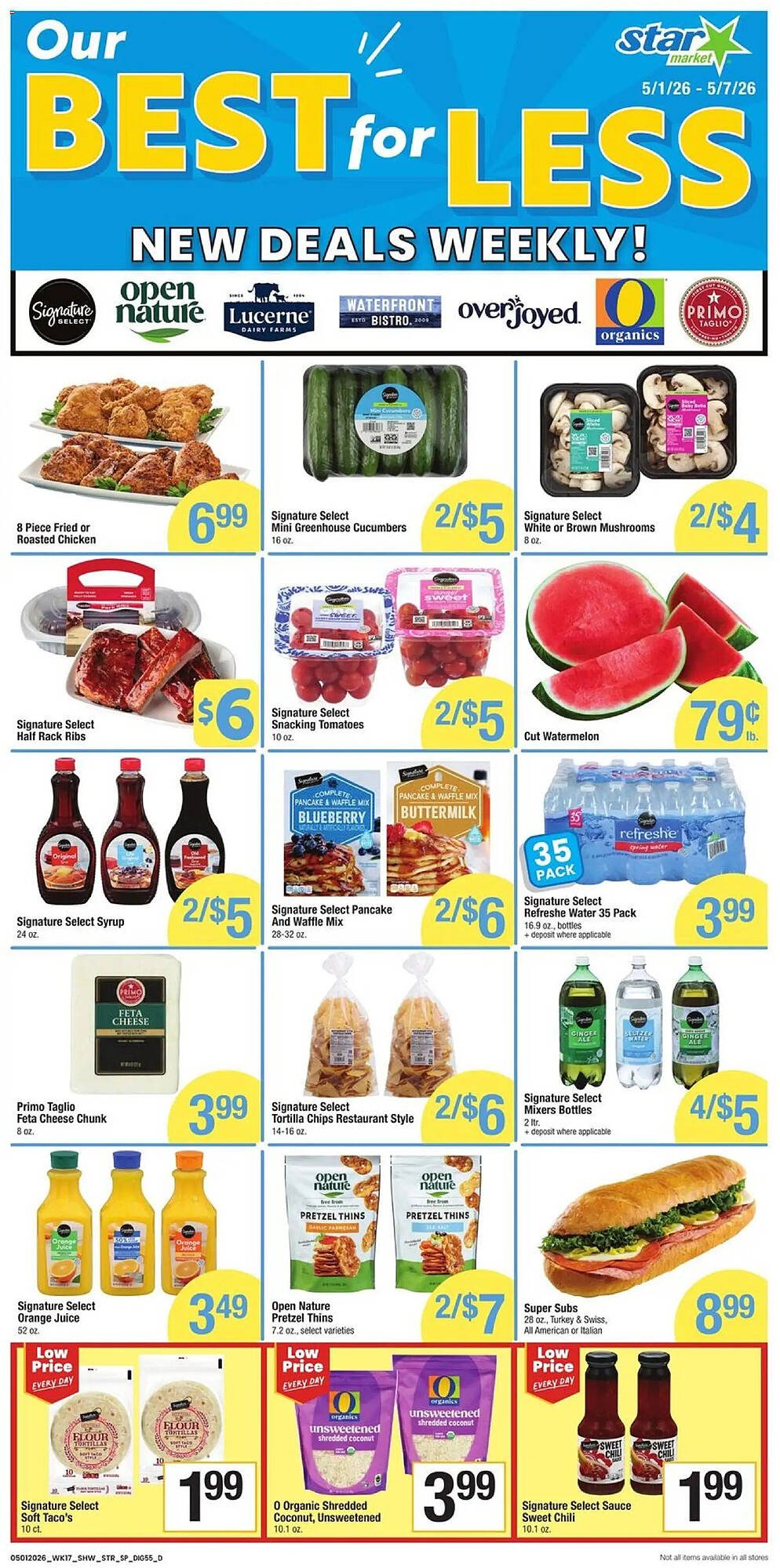 Star Market weekly ad