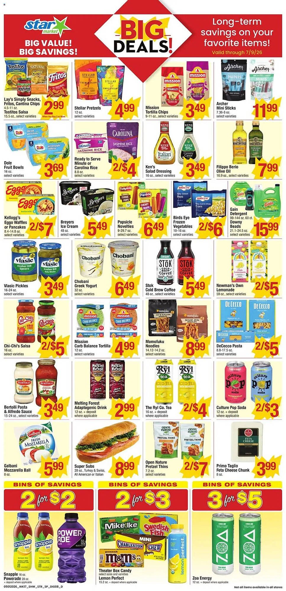 Star Market weekly ad