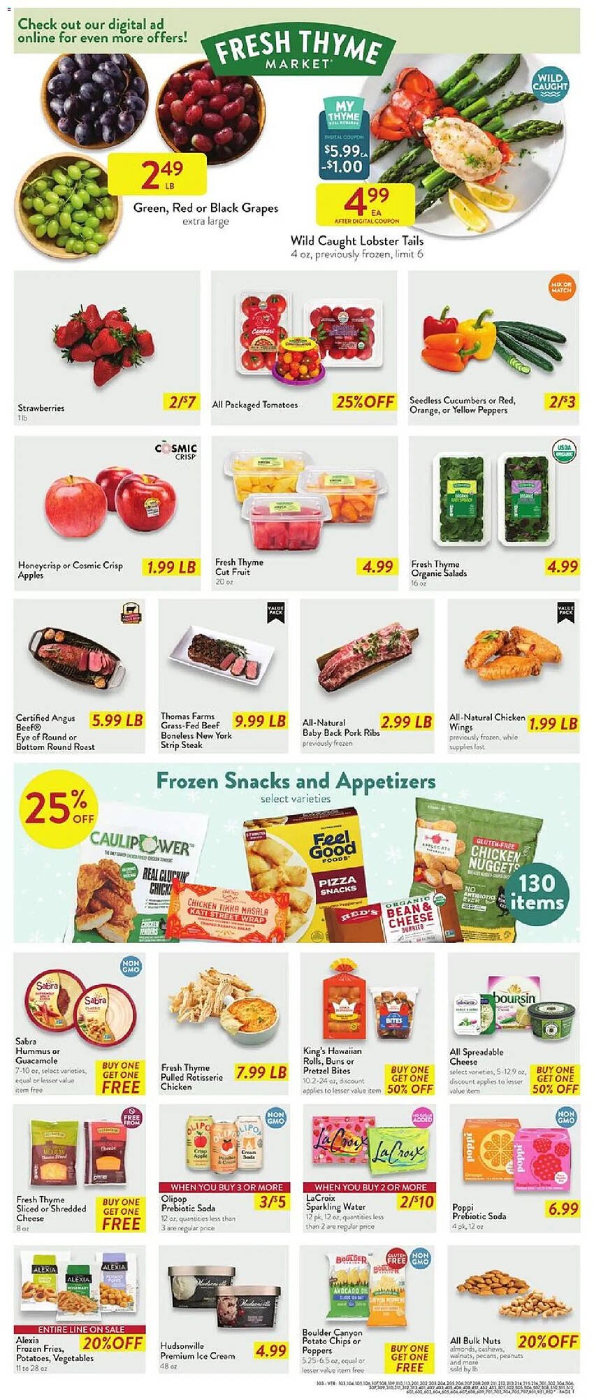 Fresh Thyme weekly ad