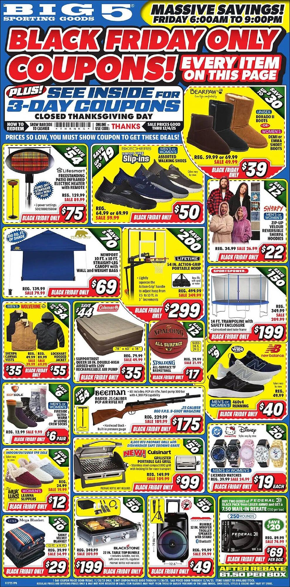 Big 5 weekly ad