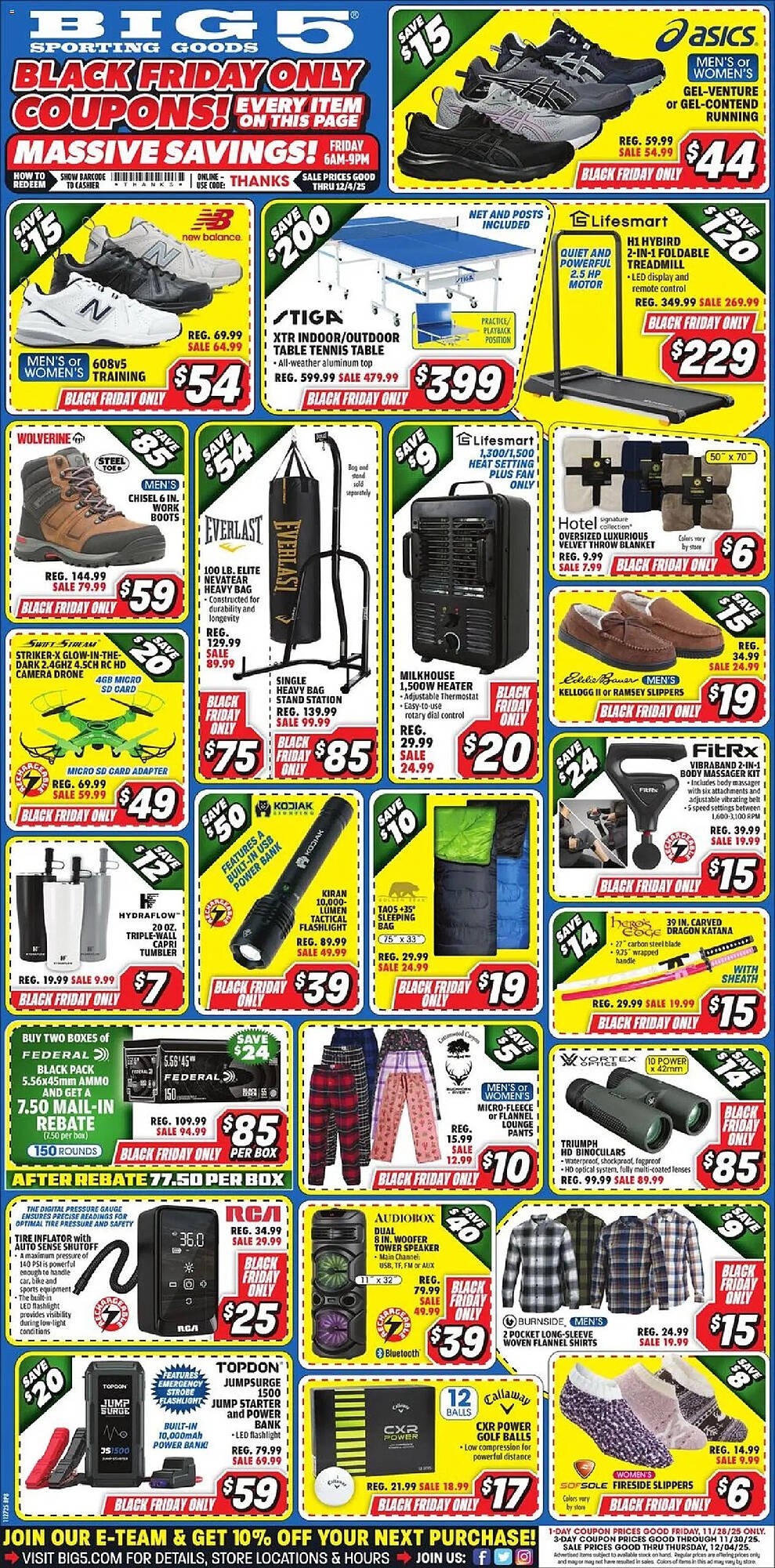 Big 5 weekly ad
