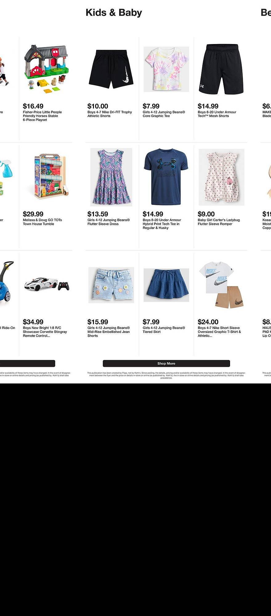 Kohl's weekly ad