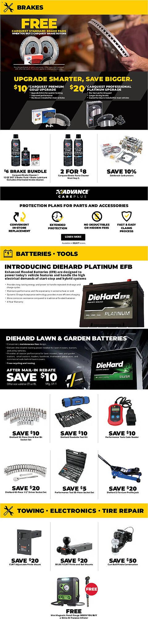 Advance Auto Parts flyer