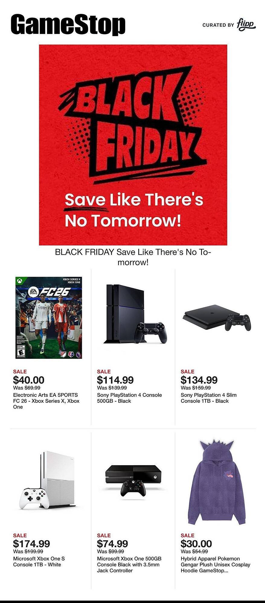 Game Stop weekly ad