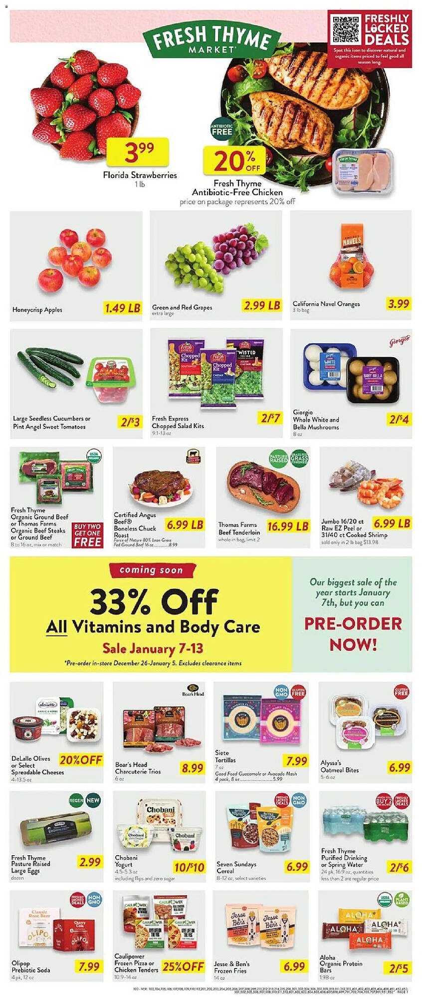 Fresh Thyme weekly ad