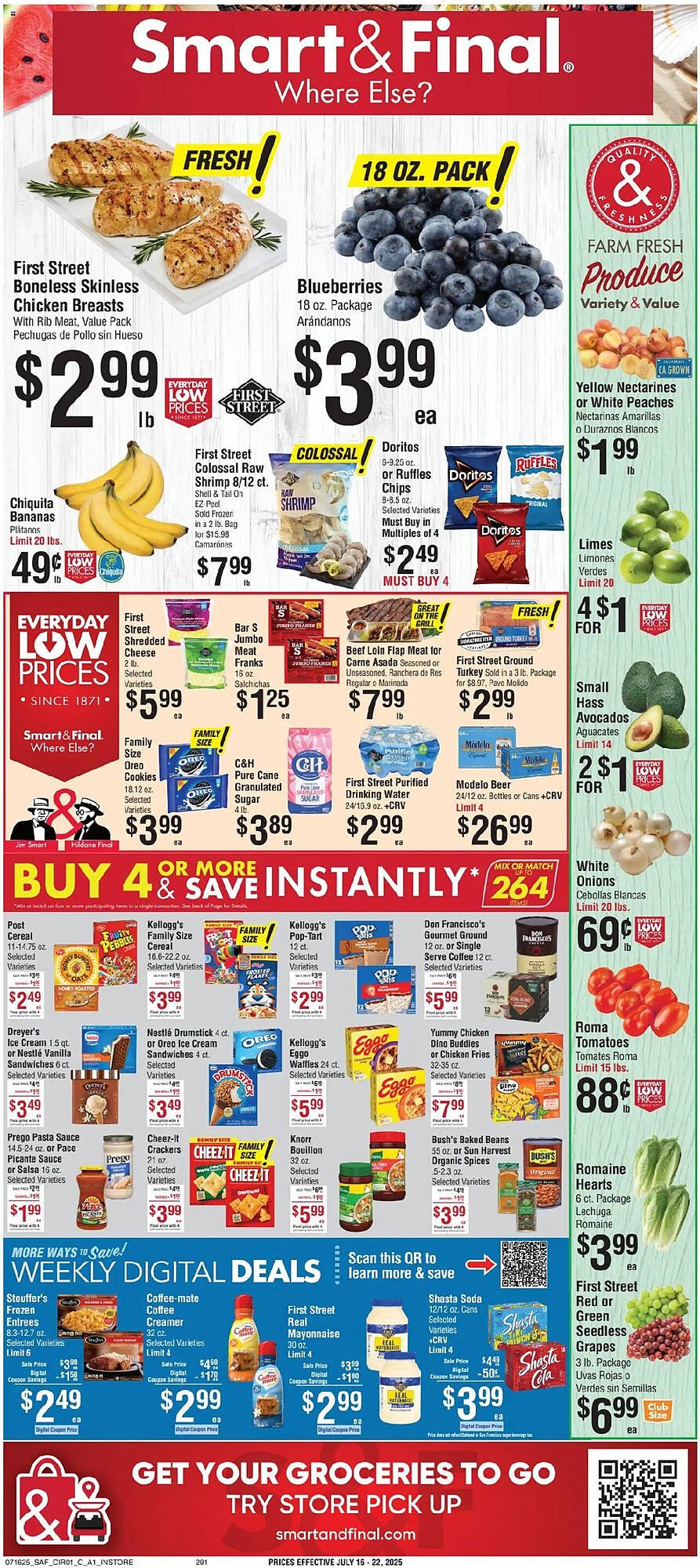 Smart &amp; Final Weekly Ad (2025-07-16 - 2025-07-22) | 1
