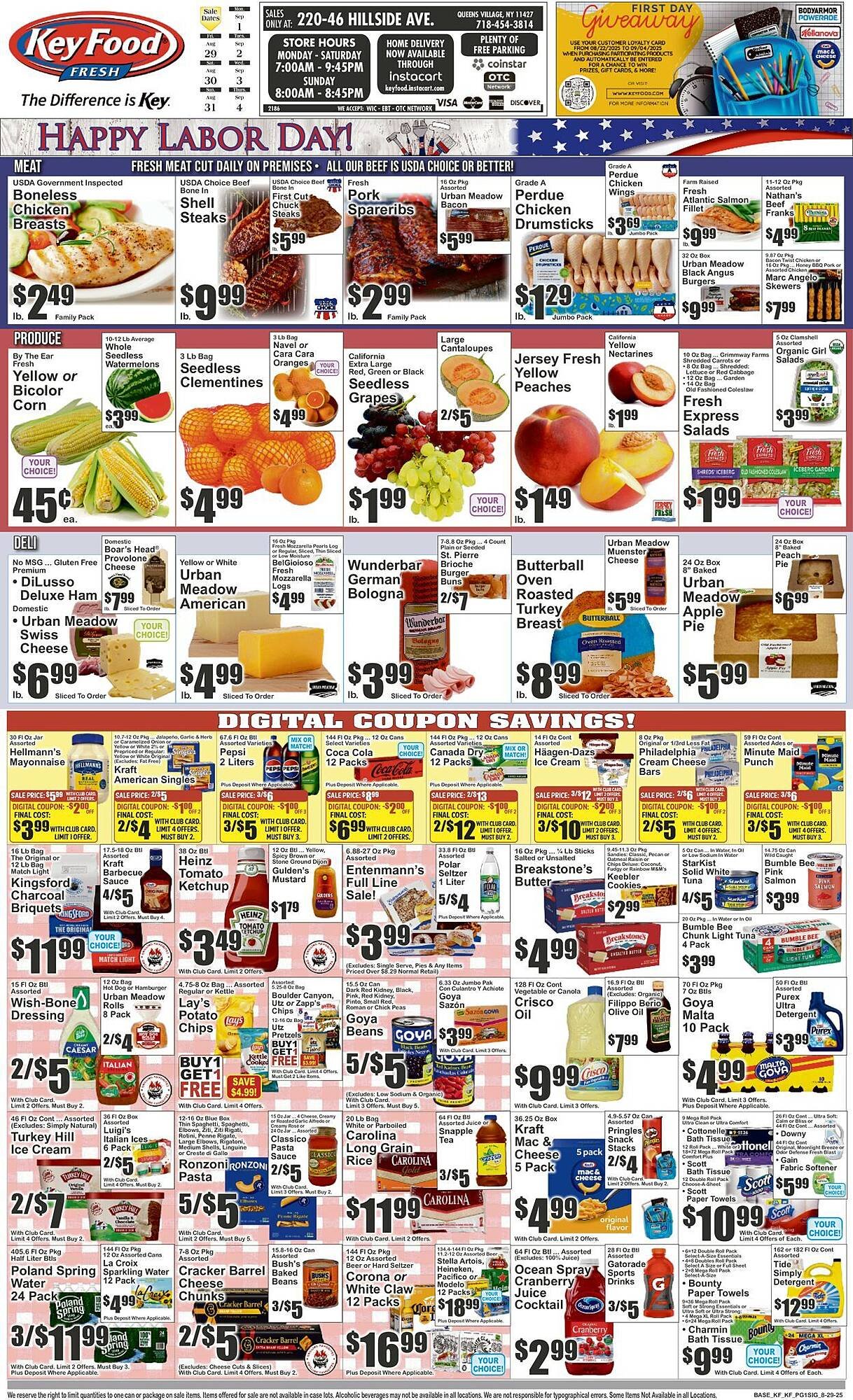 Key Food Weekly Ad (2025-08-29 - 2025-09-04) | 1