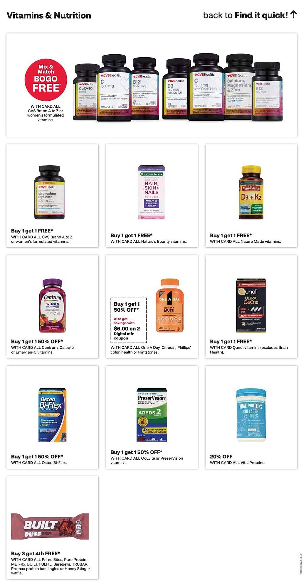 CVS weekly ad