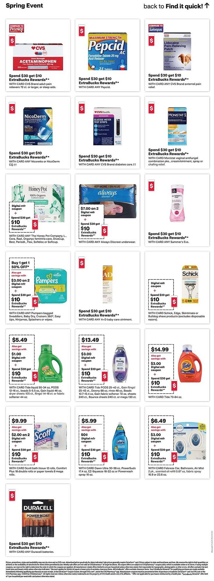 CVS weekly ad