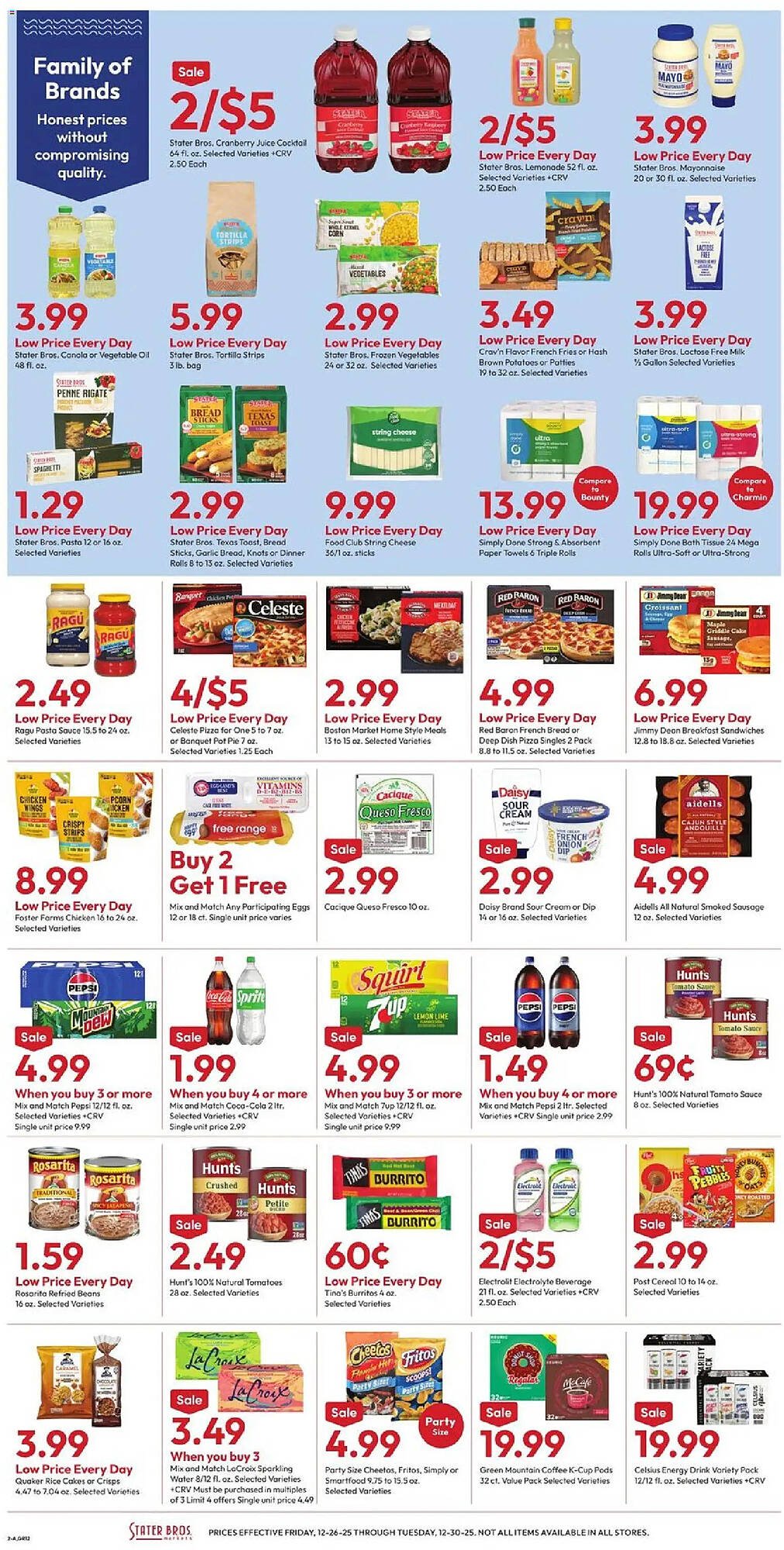 Stater Bros weekly ad