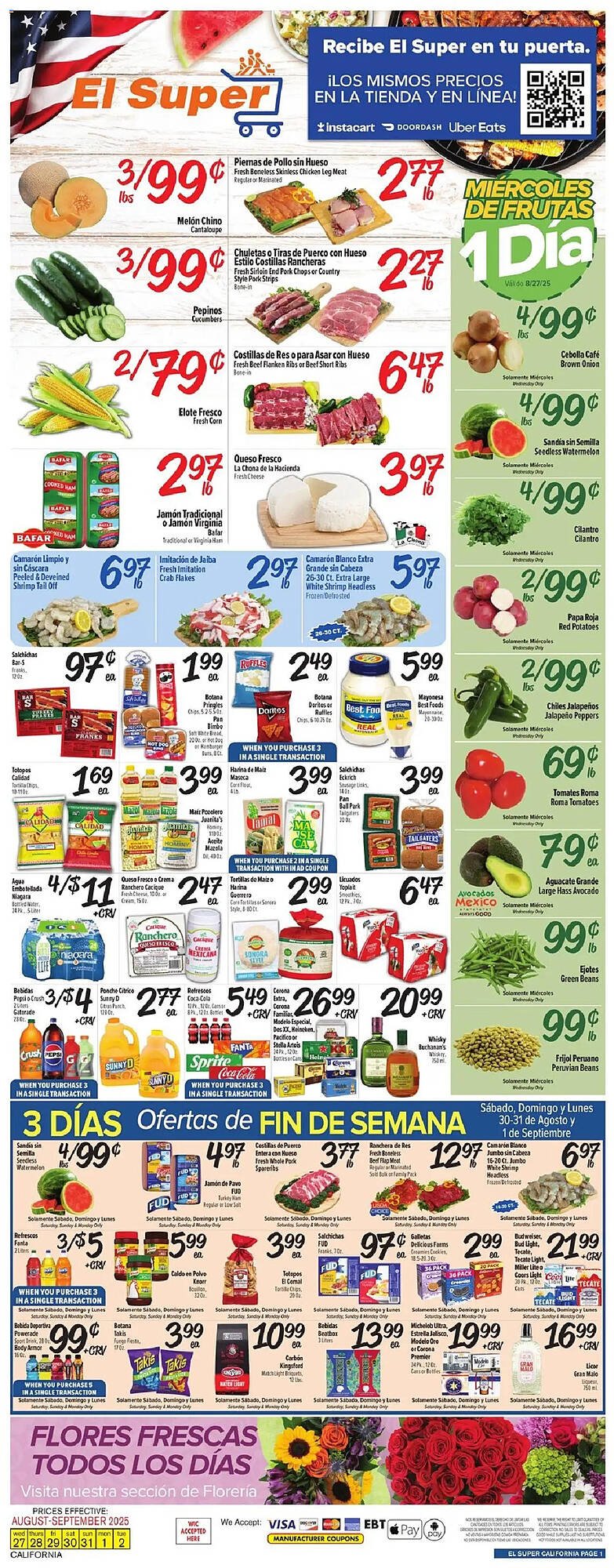 El Super Weekly Ad (2025-08-27 - 2025-09-03) | 1
