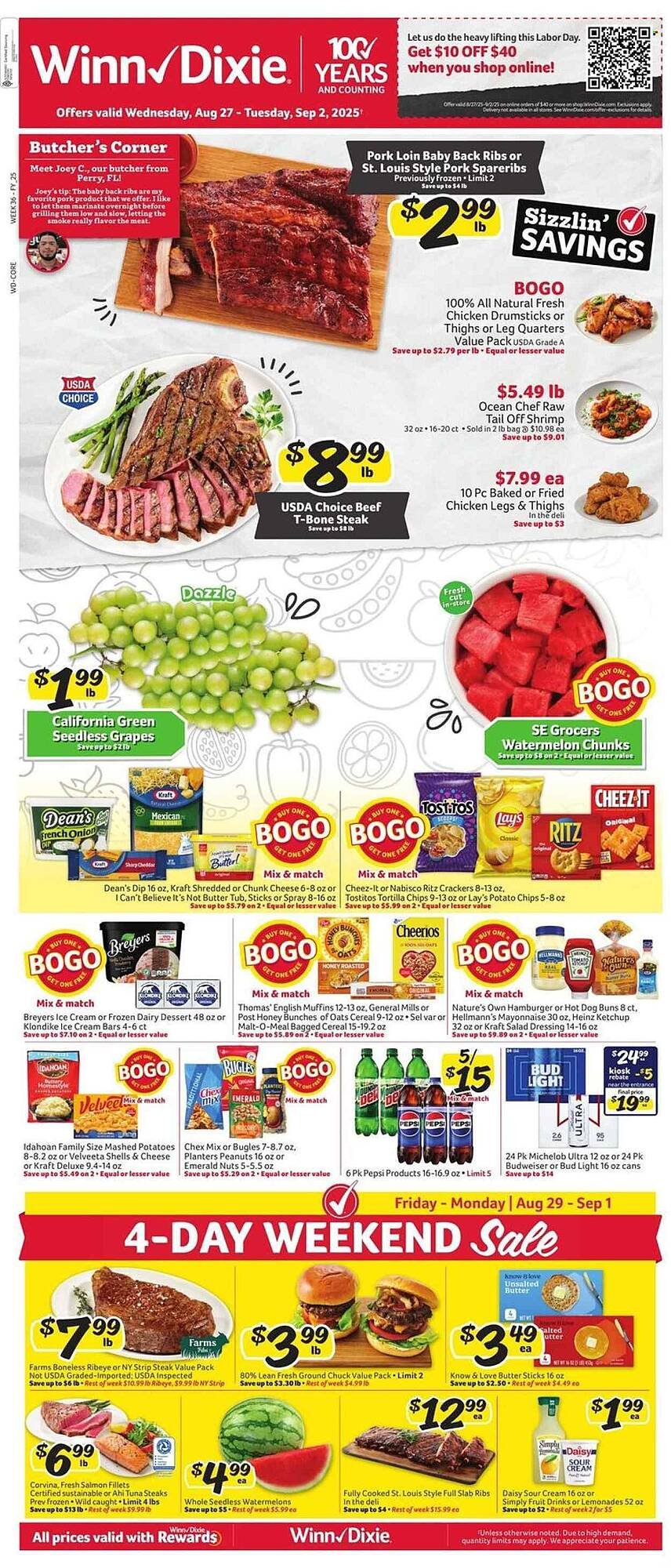 Winn Dixie Weekly Ad (2025-08-27 - 2025-09-02) | 1