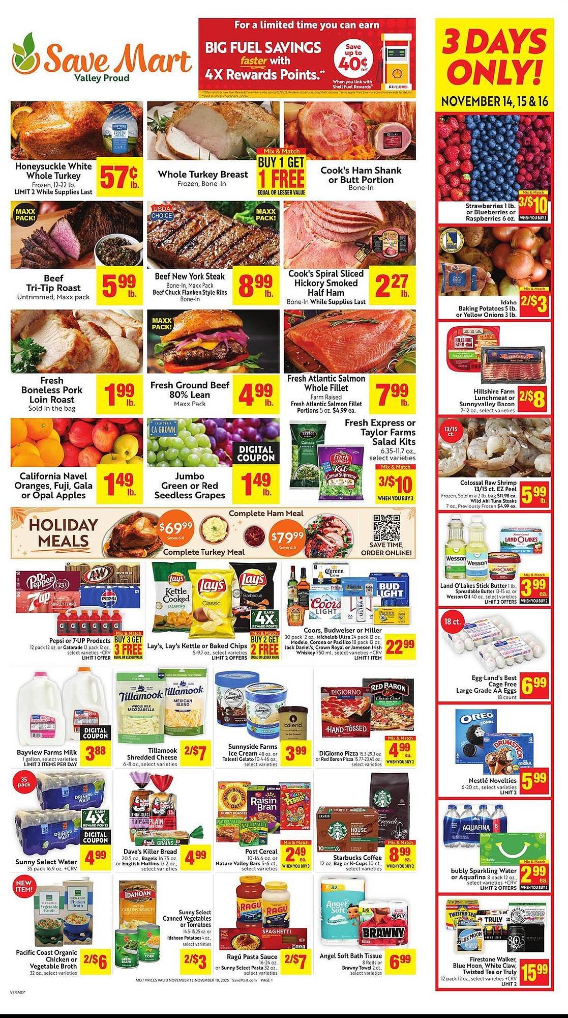 Save Mart weekly ad (2025-11-12 - 2025-11-18) | 1