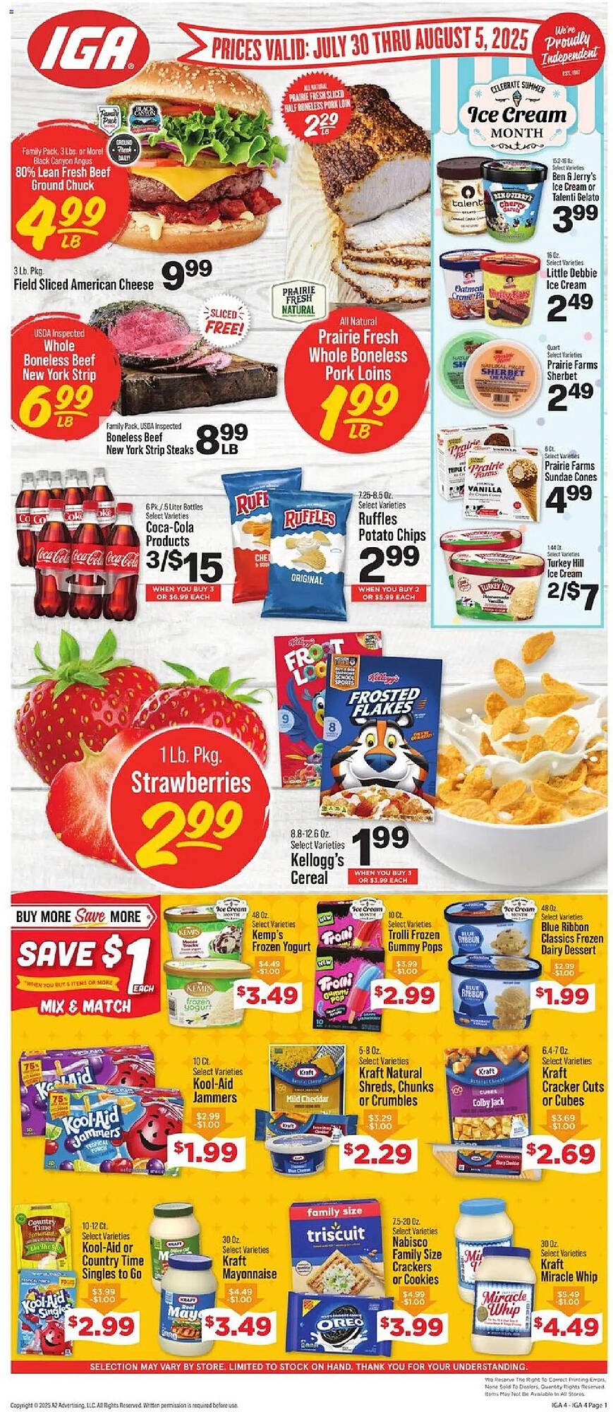 IGA Weekly Ad (2025-07-30 - 2025-08-05) | 1