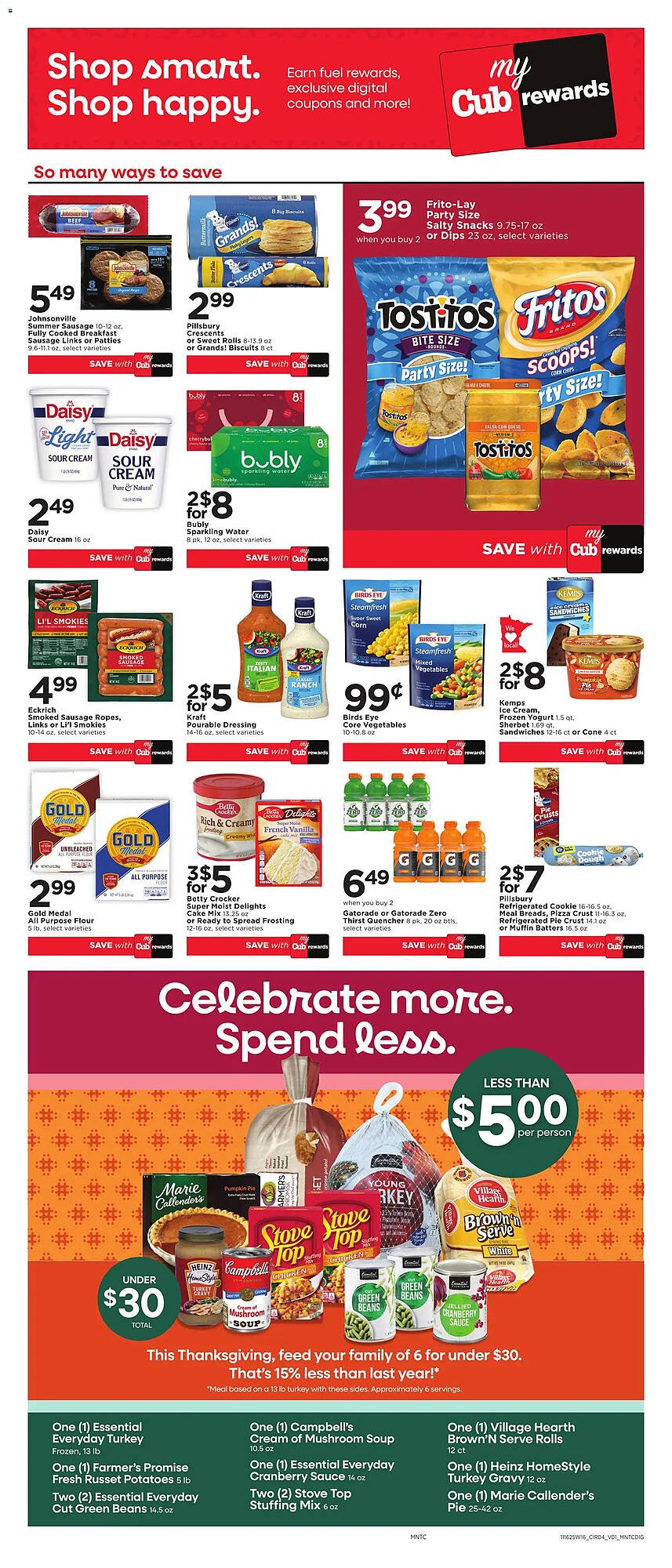 Cub Foods weekly ad