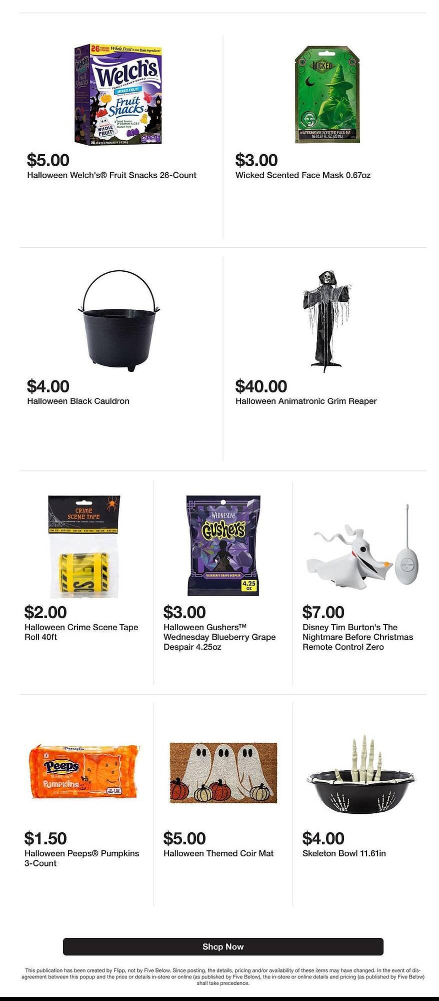 Five Below weekly ad (2025-10-14 - 2025-10-20) | 3