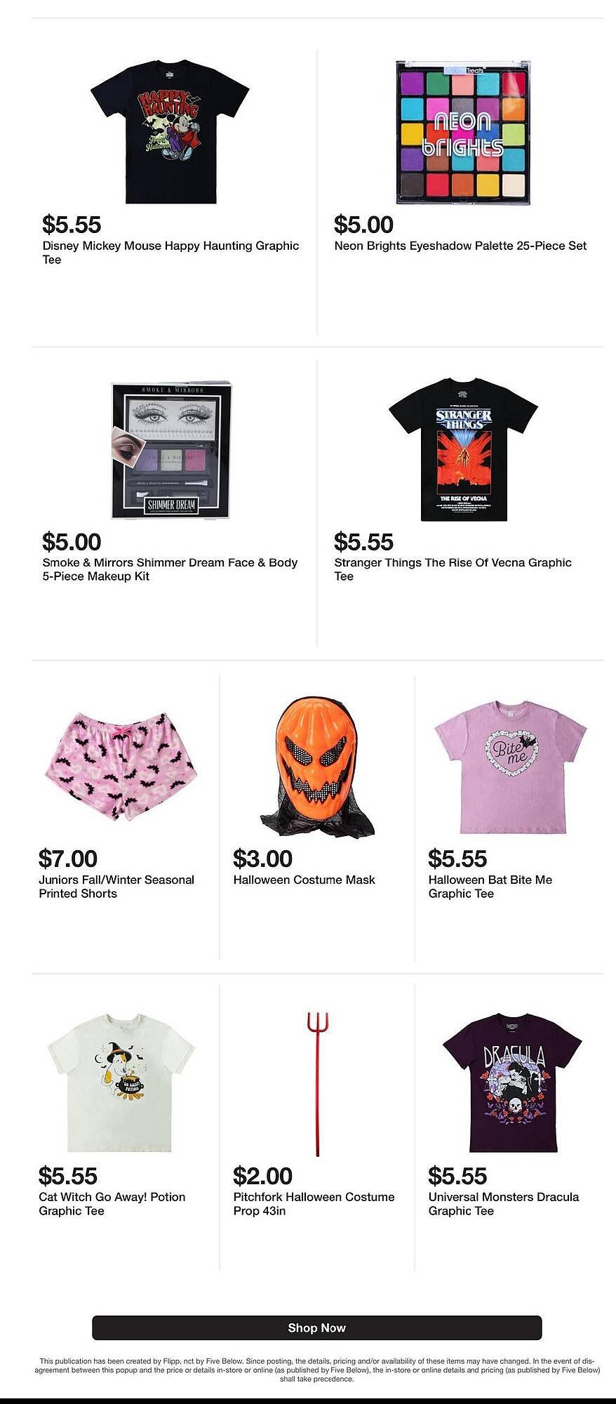 Five Below weekly ad (2025-10-14 - 2025-10-20) | 5
