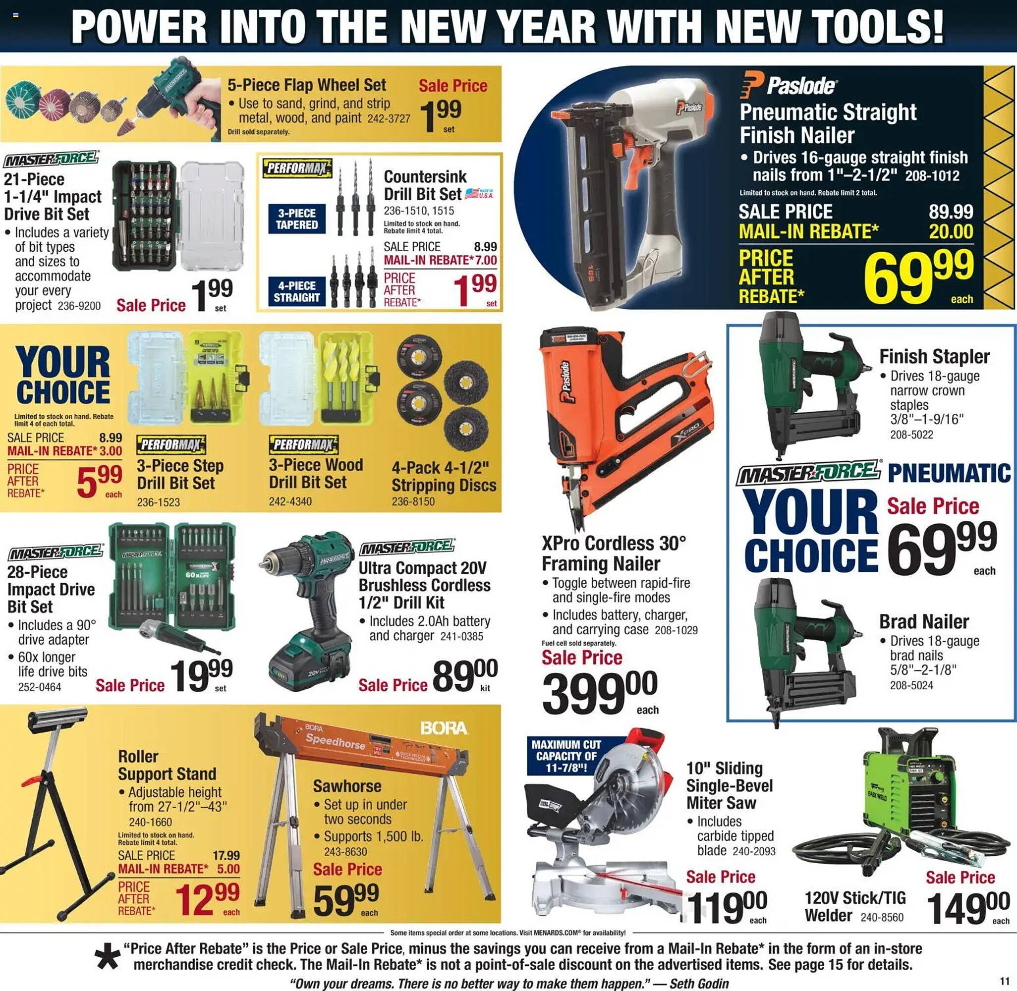 Menards weekly ad